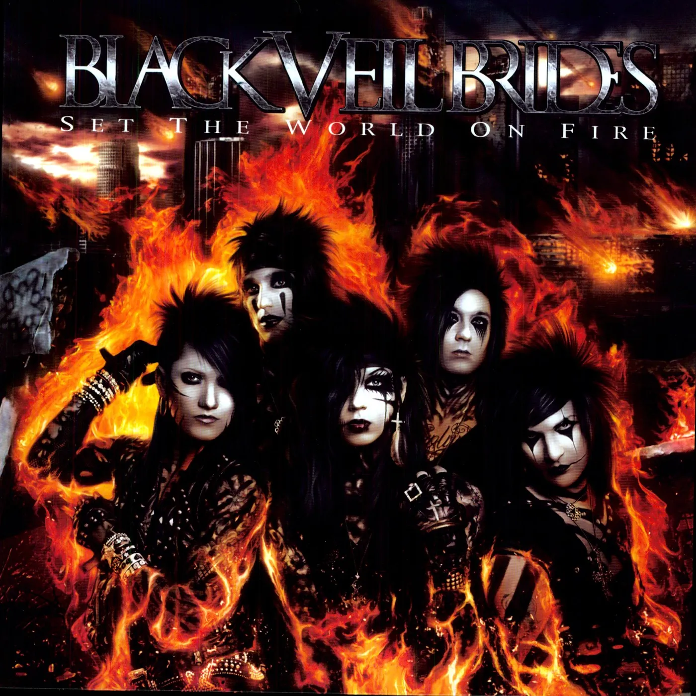 Black Veil Brides SET THE WORLD ON FIRE (Vinyl)