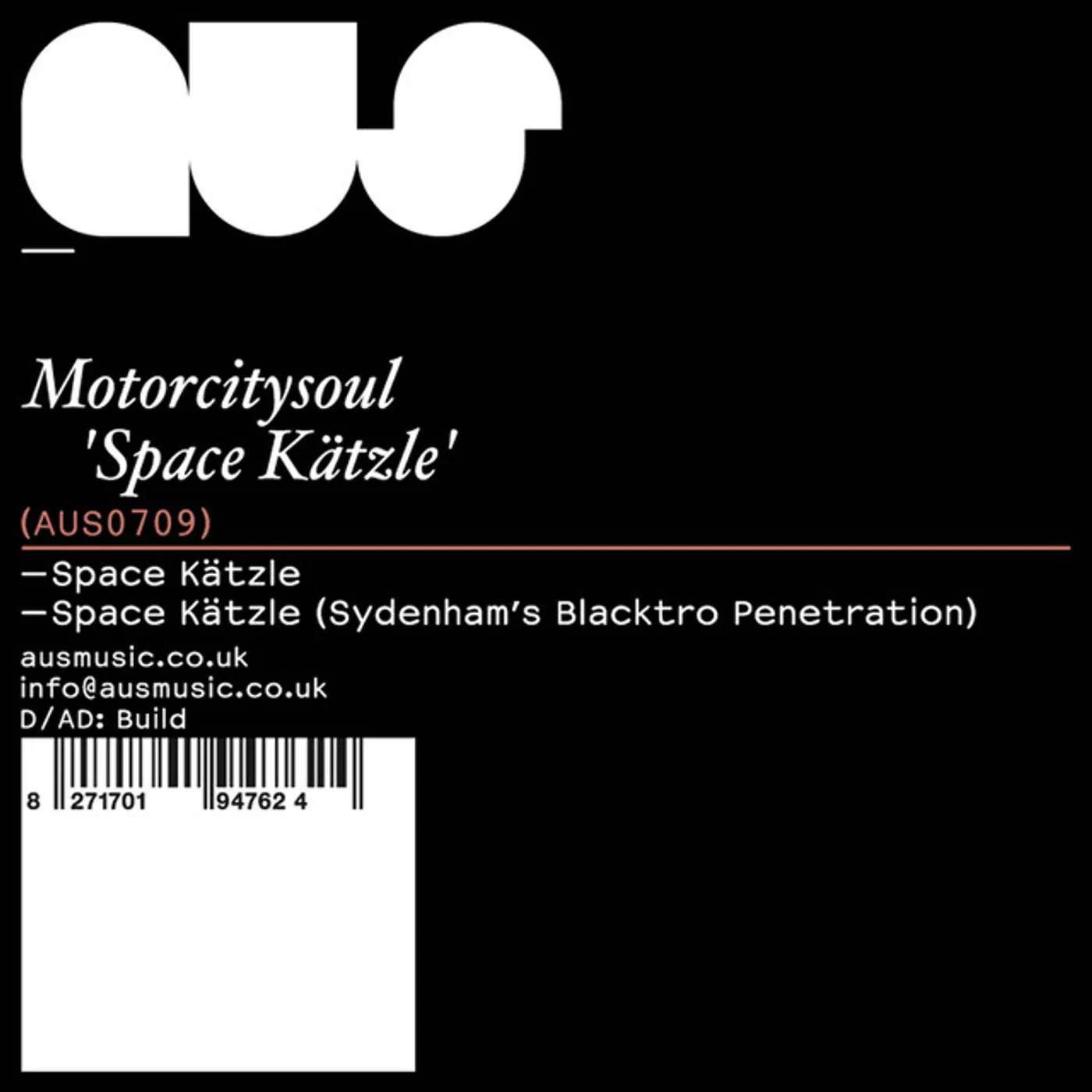 Motorcitysoul SPACE KATZLE Vinyl Record