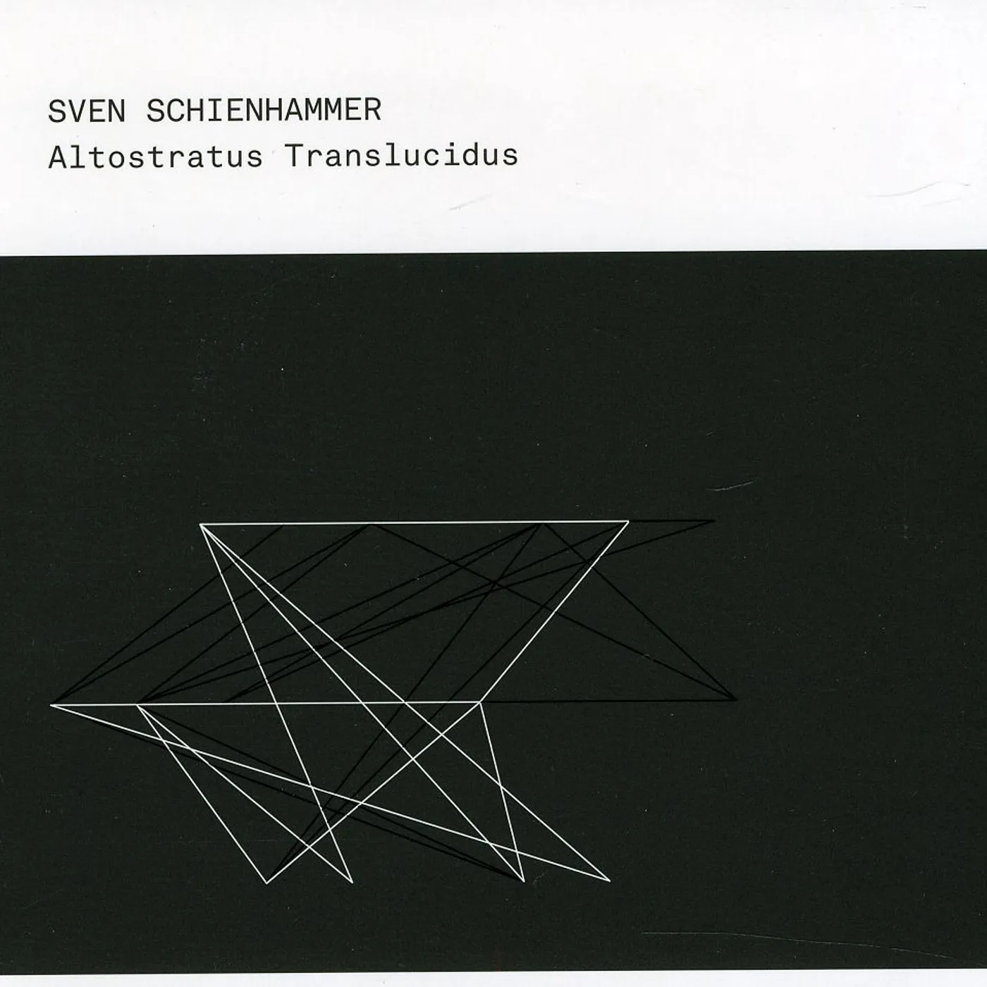 Sven Schienhammer ALTOSTRATUS TRANSLUCIDUS CD