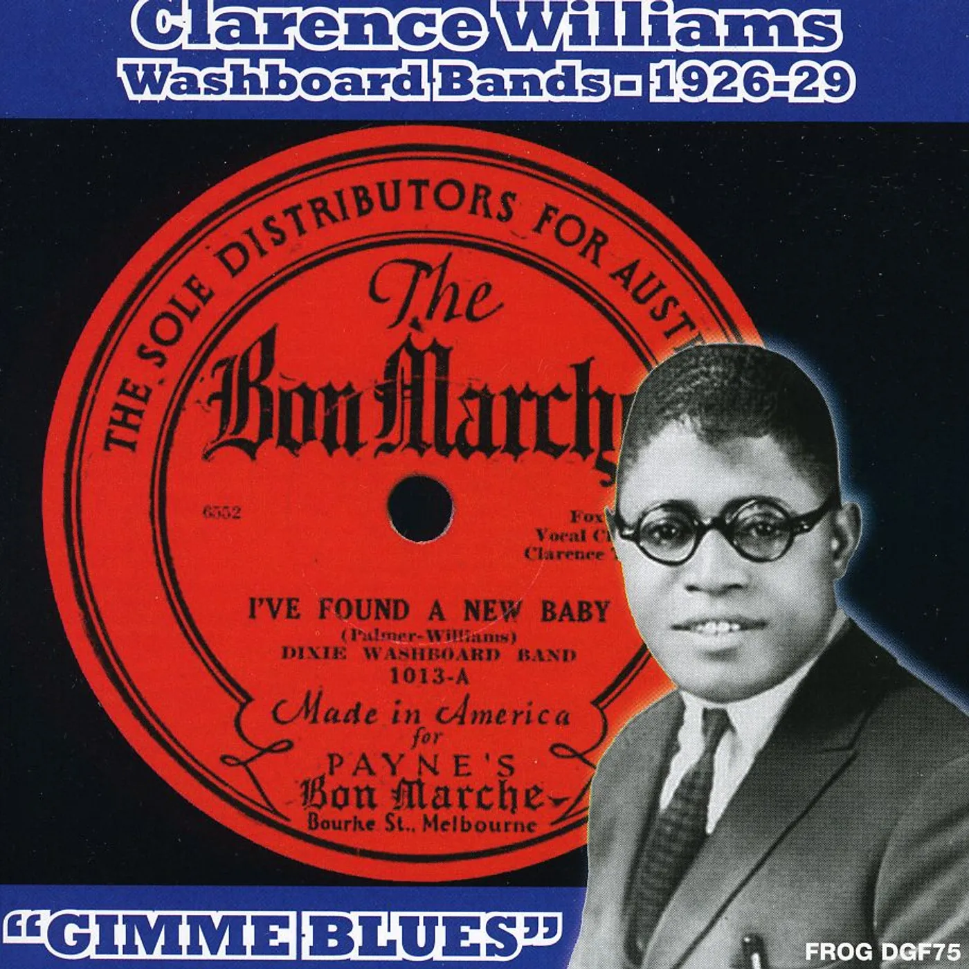 Clarence Williams WASHBOARD BANDS 1926-1929 GIMME BLUES CD