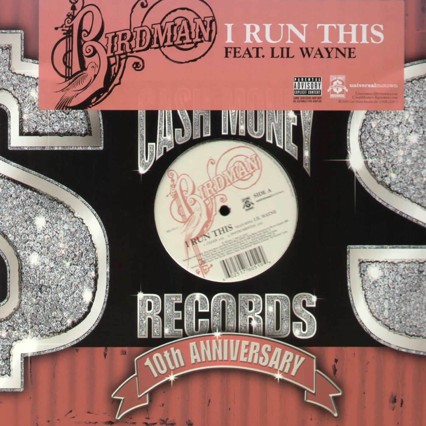 Birdman & Lil Wayne I RUN THIS Vinyl Record