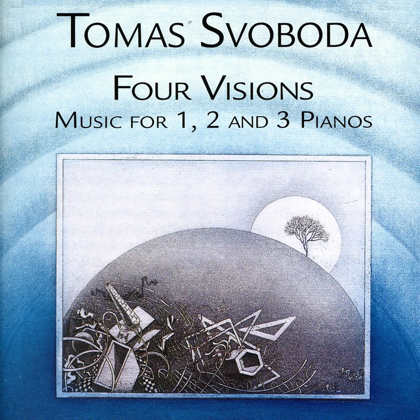 Tomas Svoboda FOUR VISIONS MUSIC FOR 1 2 & 3 PIANOS CD