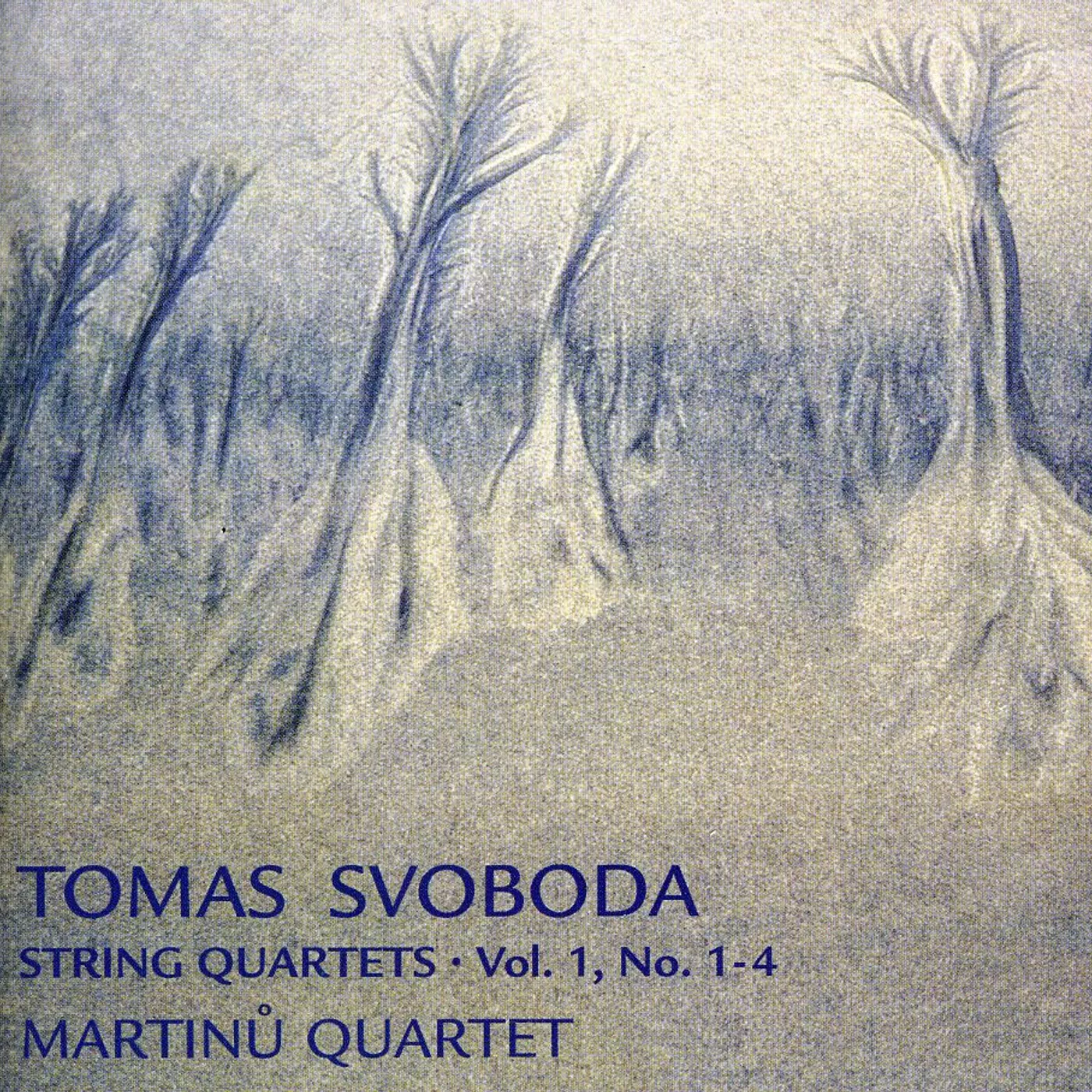 Tomas Svoboda STRING QUARTETS 1 NO 1-4 CD