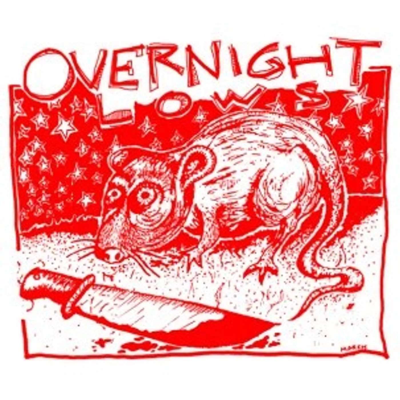 Overnight Lows SLIT WRIST ROCK N ROLL Vinyl Record