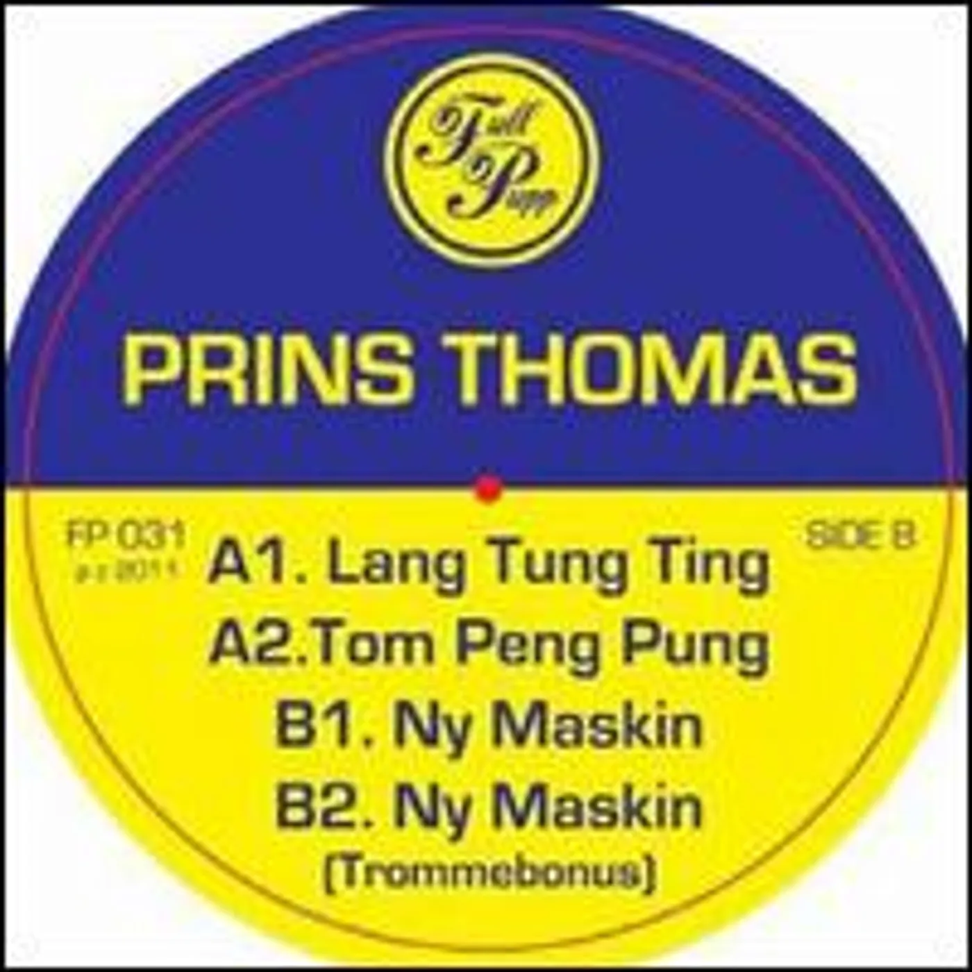 Lindstrom & Prins Thomas Lang Tung Ting Vinyl Record