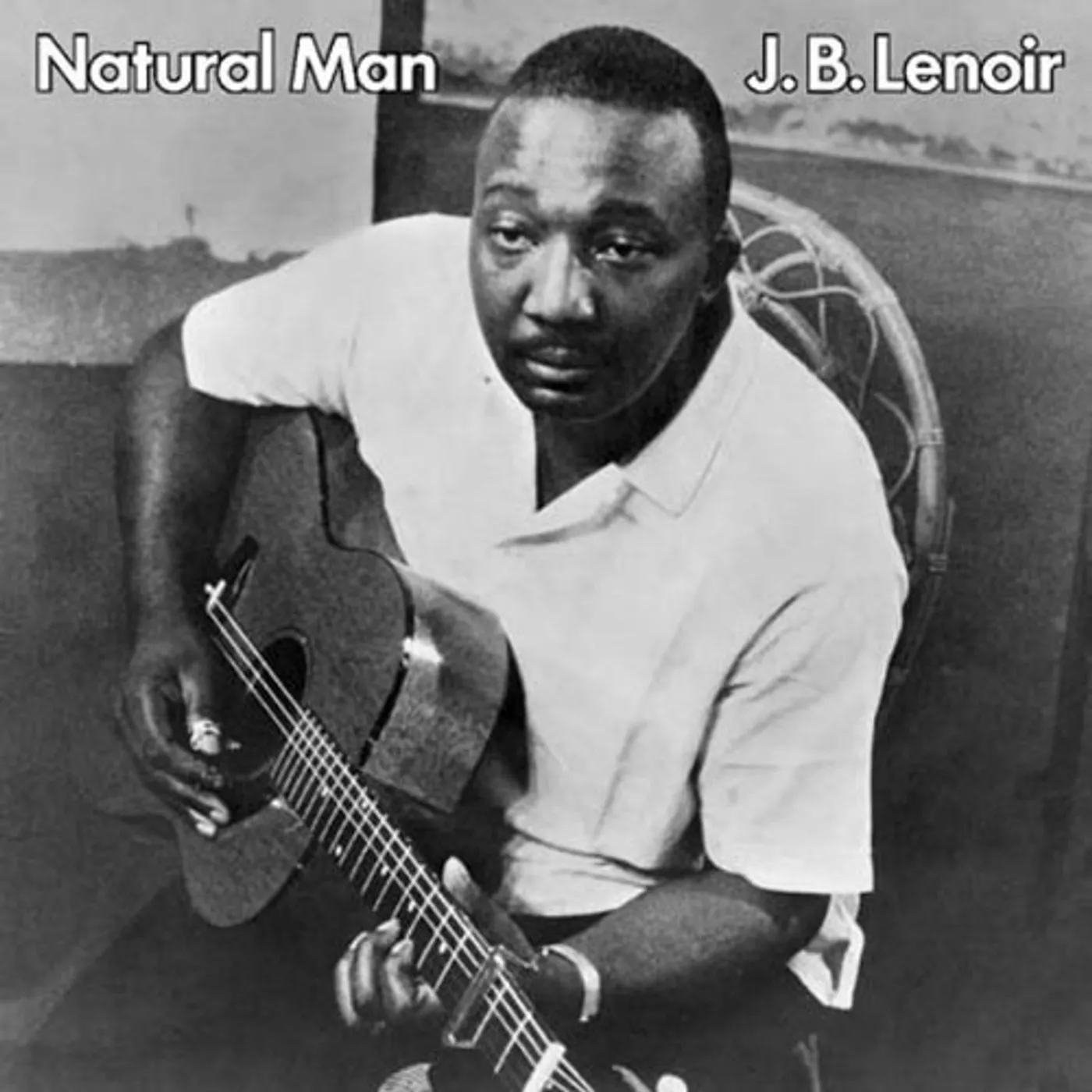 J.B. Lenoir NATURAL MAN Vinyl Record - 180 Gram Pressing