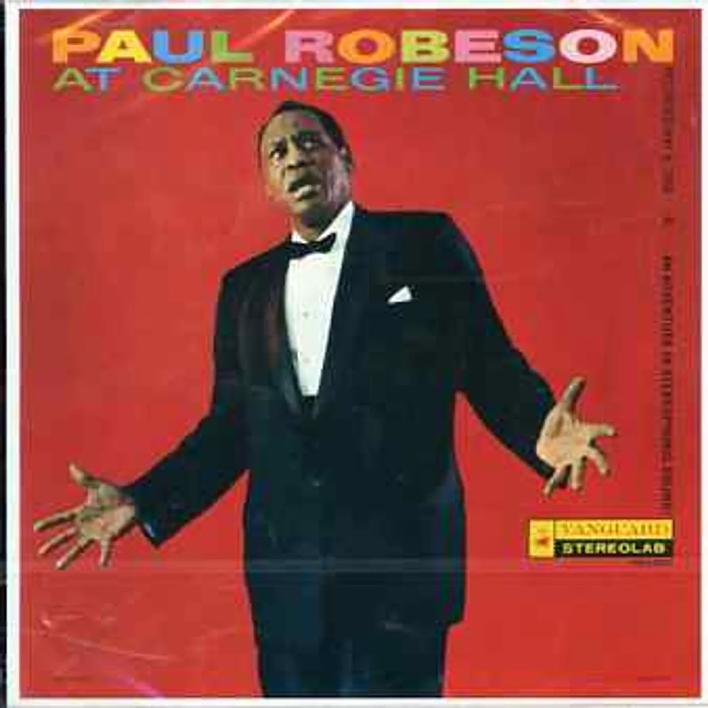 Paul Robeson LIVE AT CARNEGIE HALL CD
