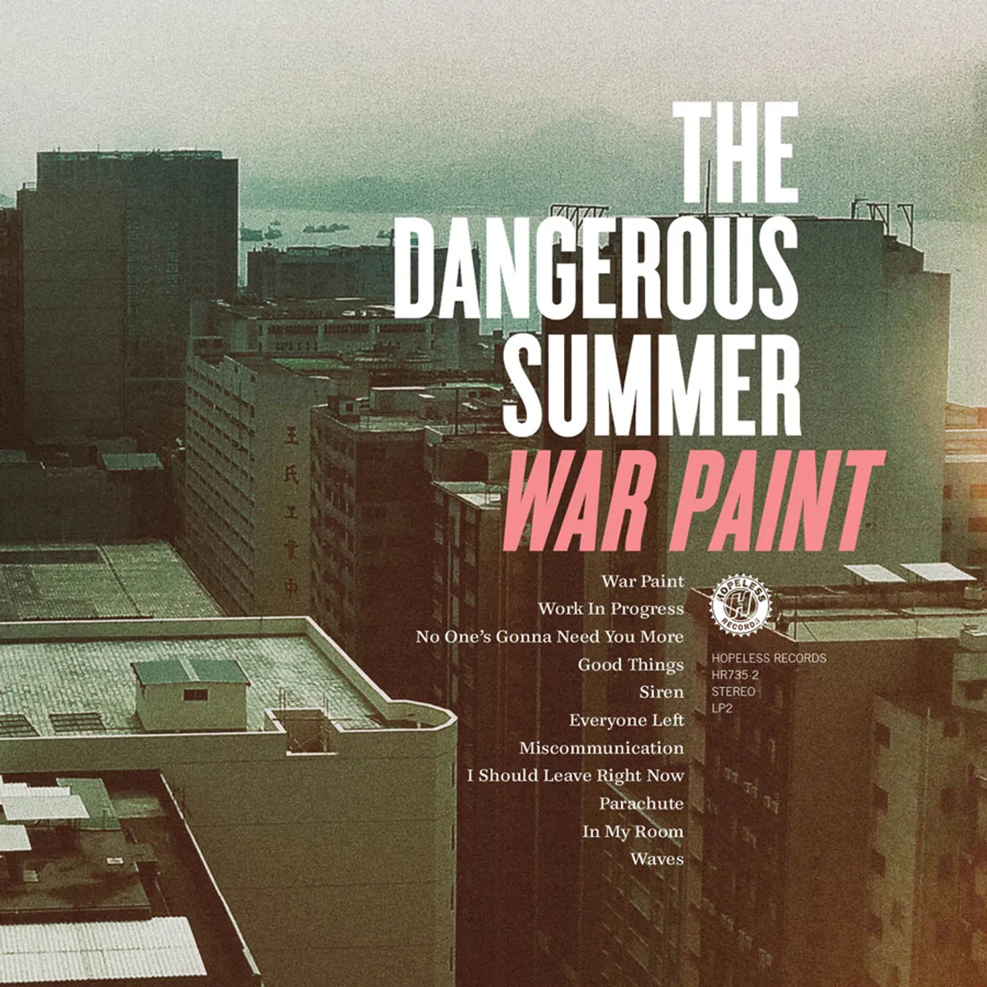 The Dangerous Summer War Paint Vinyl Record