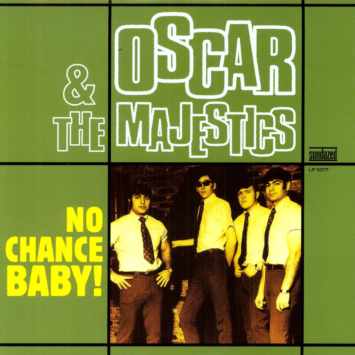Oscar & The Majestics NO CHANCE BABY Vinyl Record