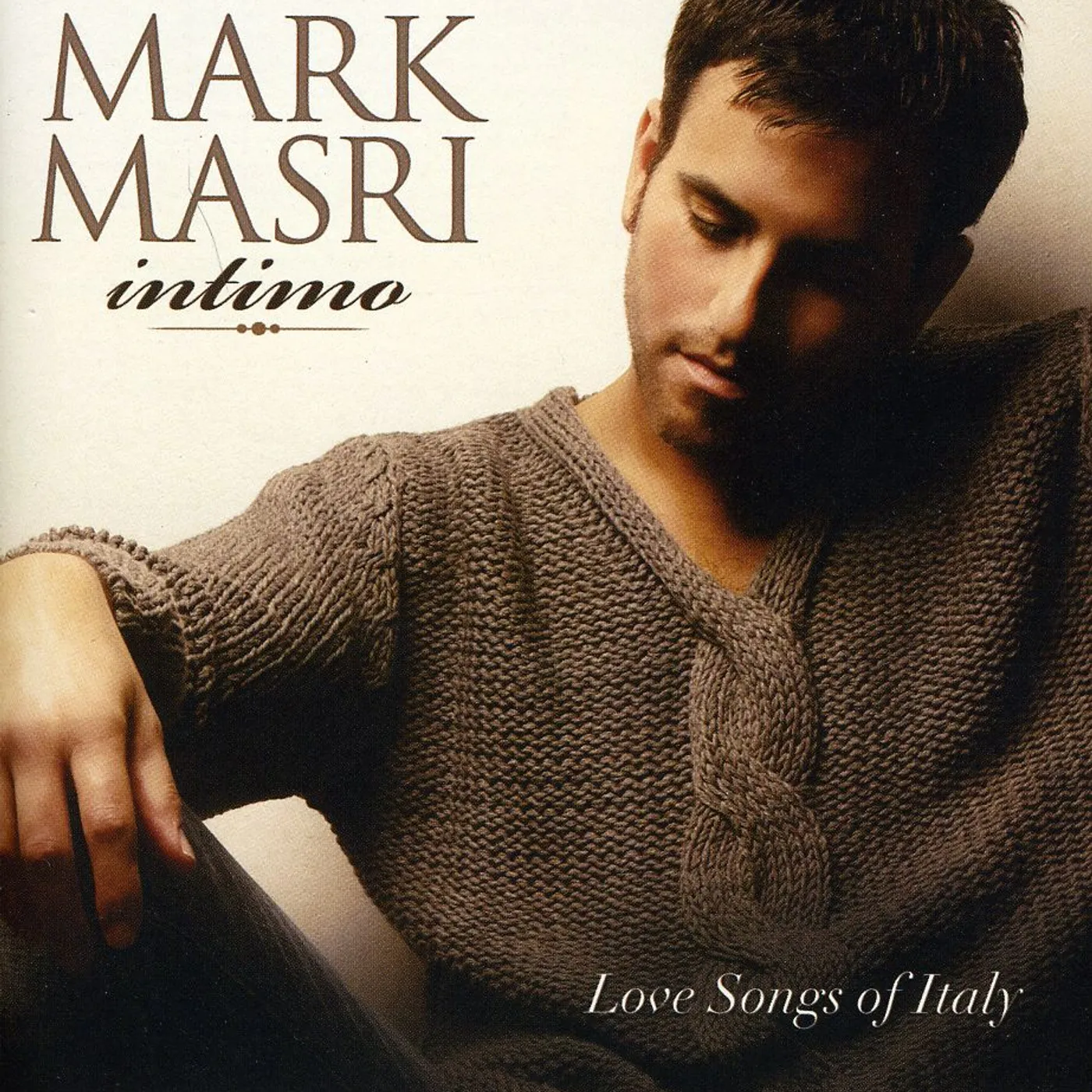 Mark Masri INTIMO: LOVE SONGS OF ITALY CD