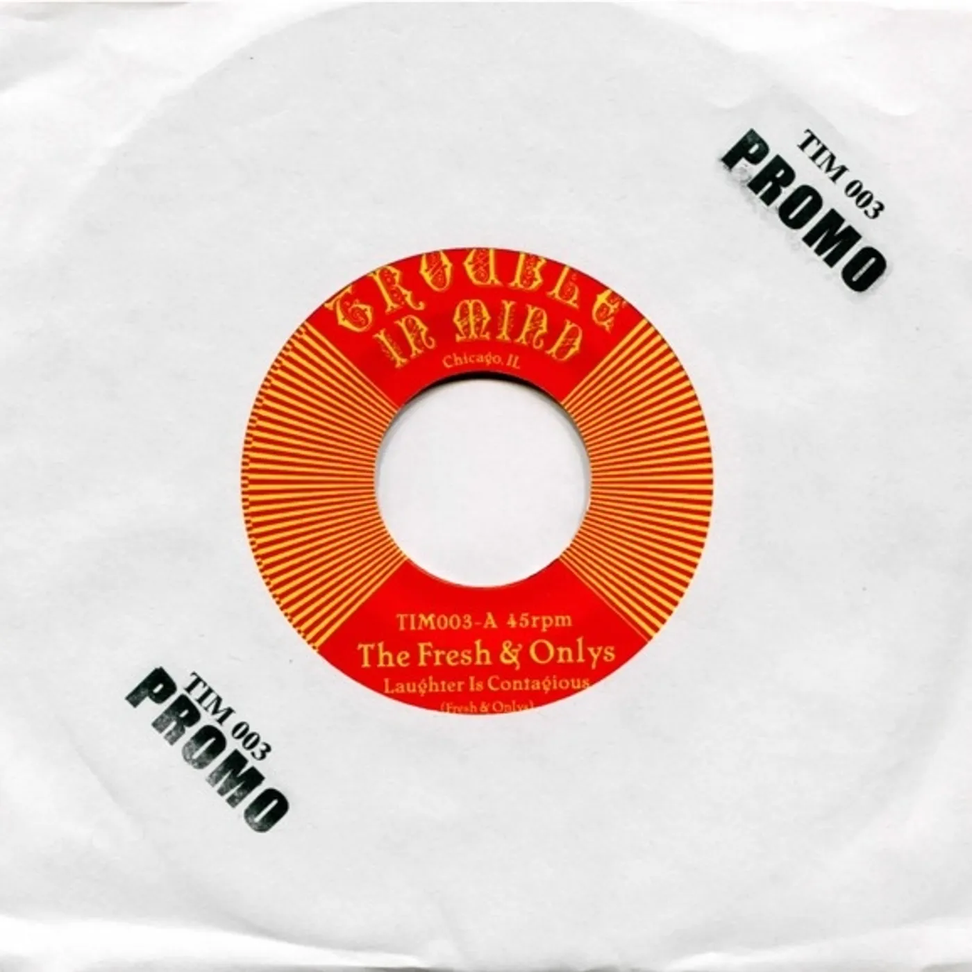 The Fresh & Onlys LAUGHTER IS CONTAGIOUS Vinyl Record