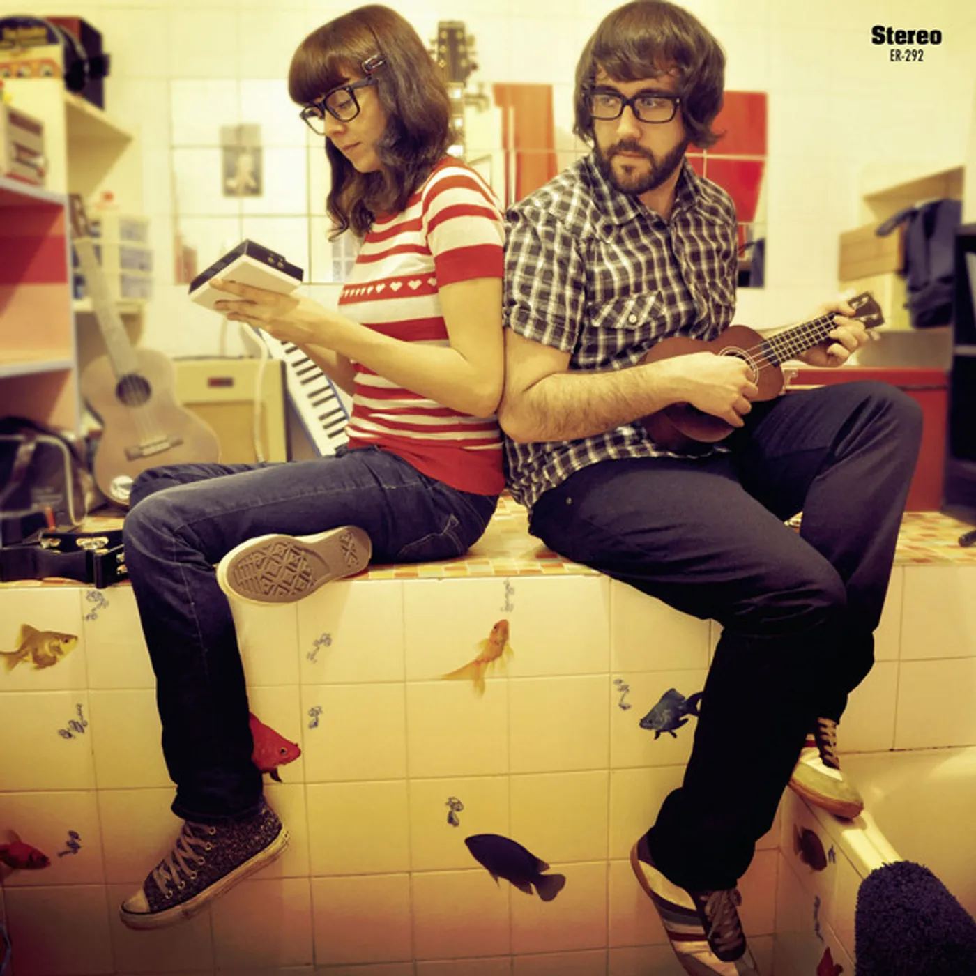 Band À Part Una Persona Normal Con Gafas De Metal Vinyl Record