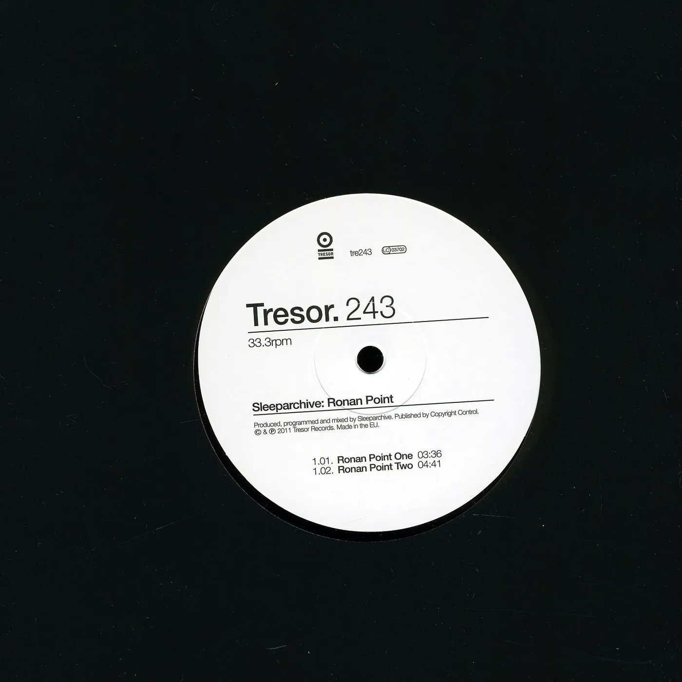 Sleeparchive Ronan Point Vinyl Record