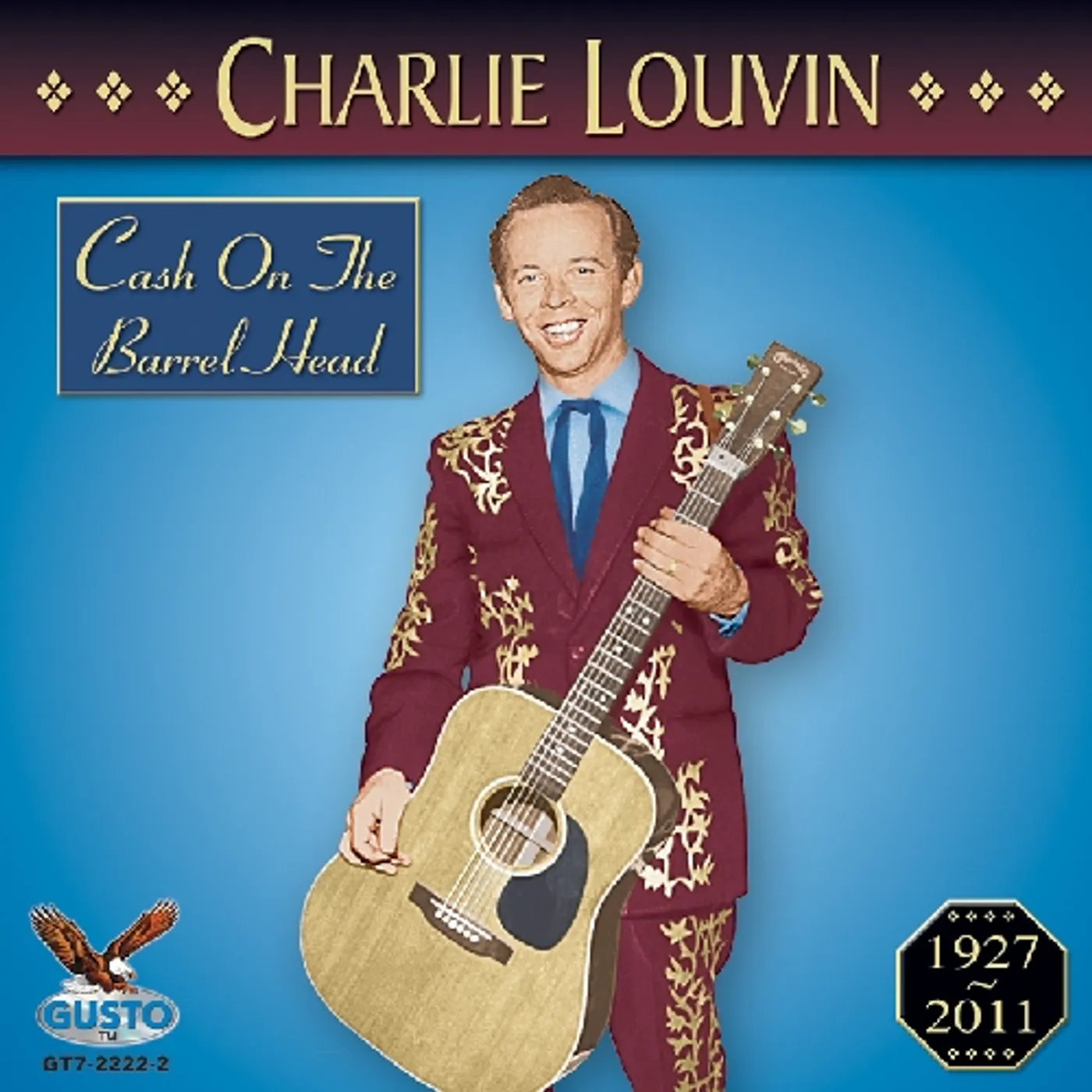 Charlie Louvin CASH ON THE BARREL HEAD CD