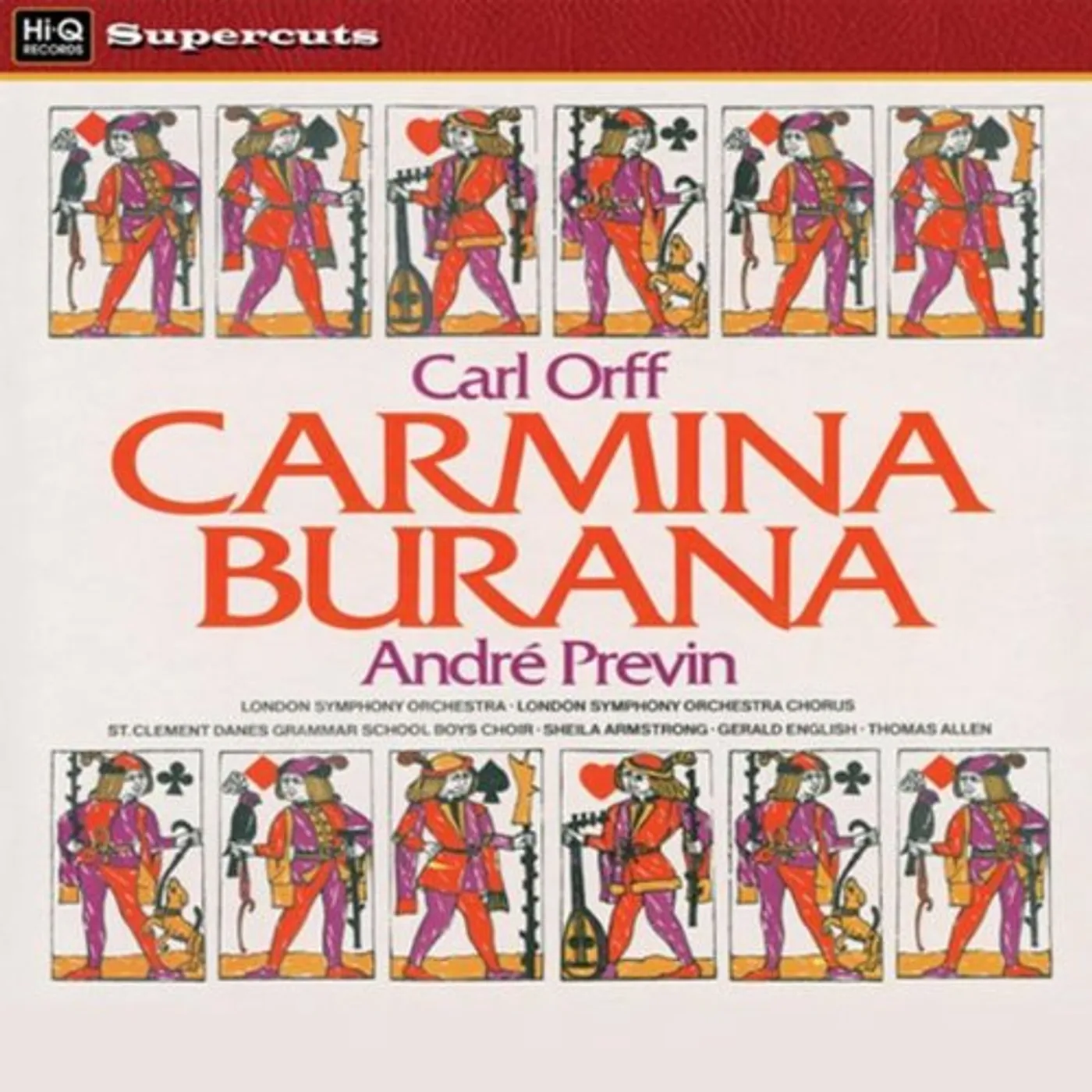Orff / Lso / Previn Carmina Burana Vinyl Record
