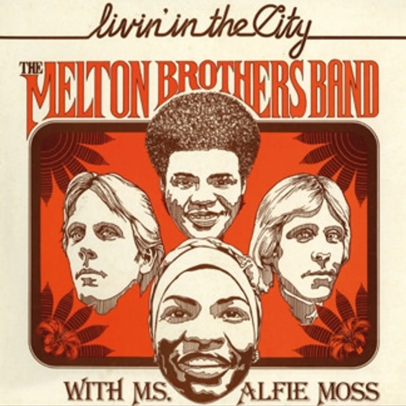 Alfie Melton Bros Band / Moss LIVIN IN THE CITY Vinyl Record