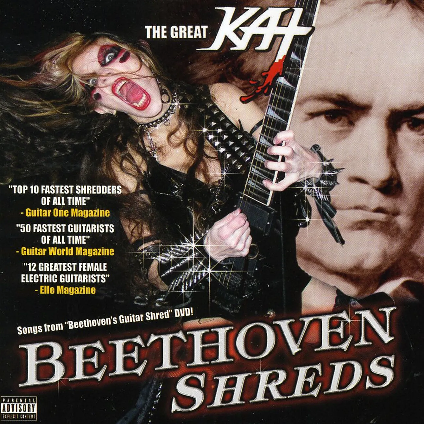 Great Kat BEETHOVEN SHREDS CD