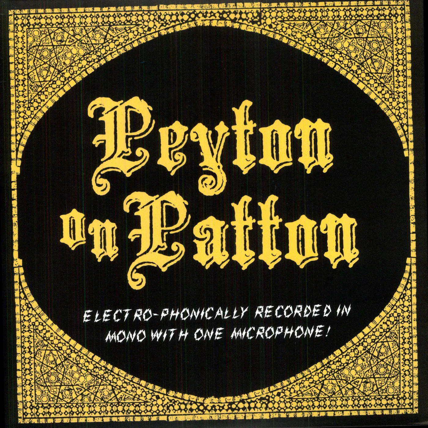 The Reverend Peyton's Big Damn Band Peyton On Patton Vinyl Record