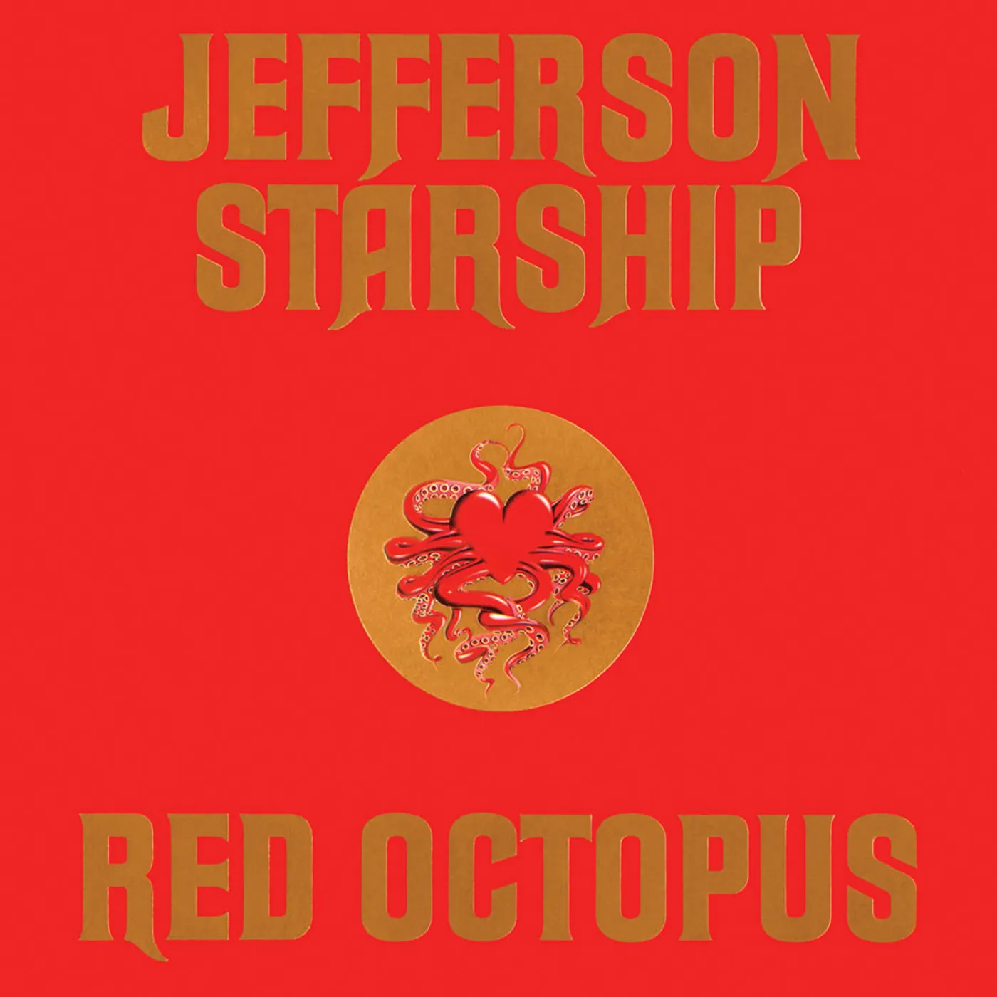 Jefferson Starhsip RED OCTOPUS Vinyl Record