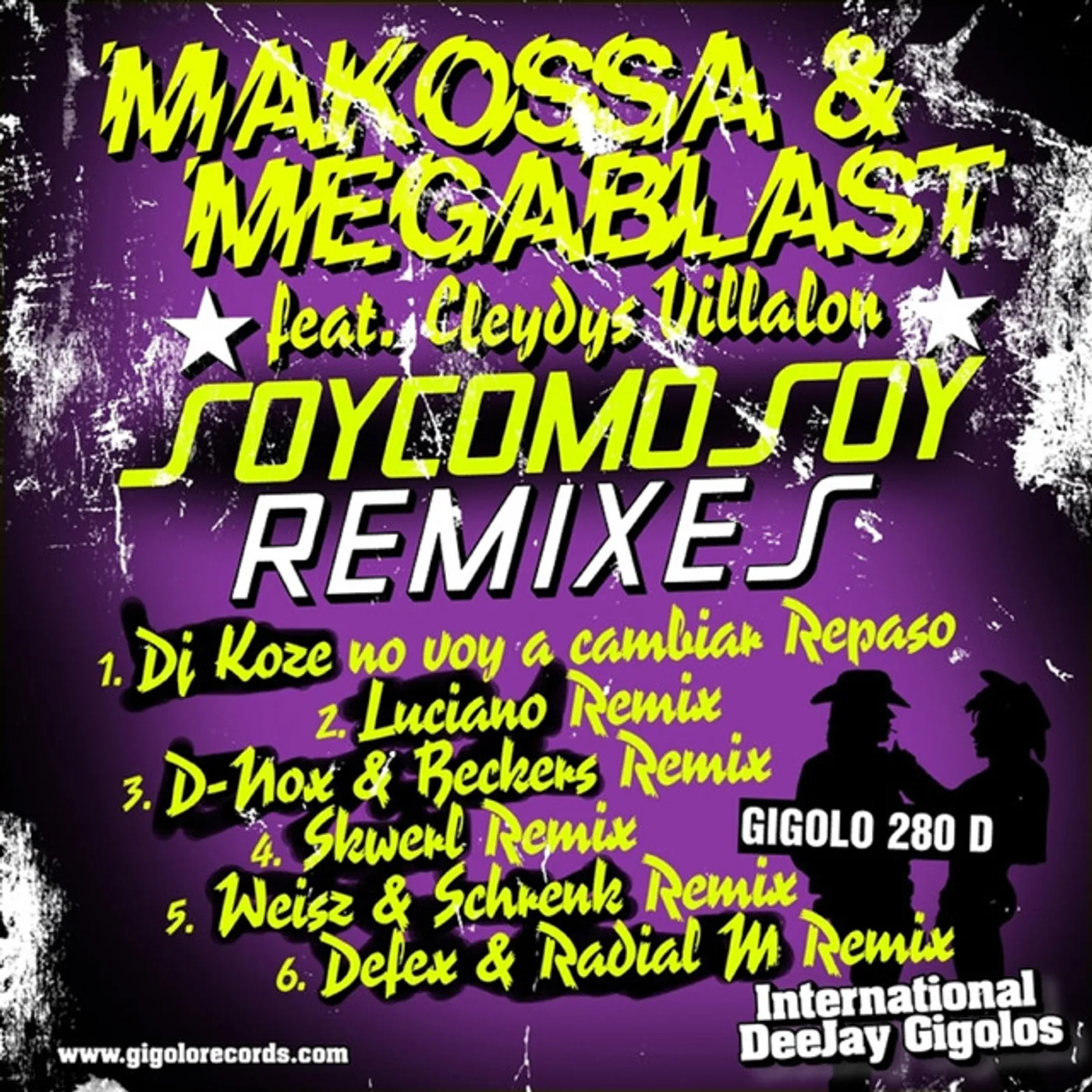 Makossa & Megablast Soy Como Soy Vinyl Record