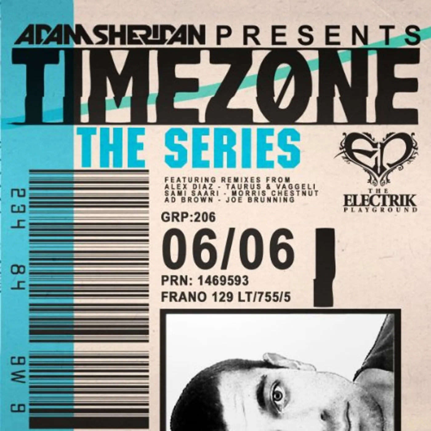 Adam Sheridan TIMEZONE THE SERIES CD