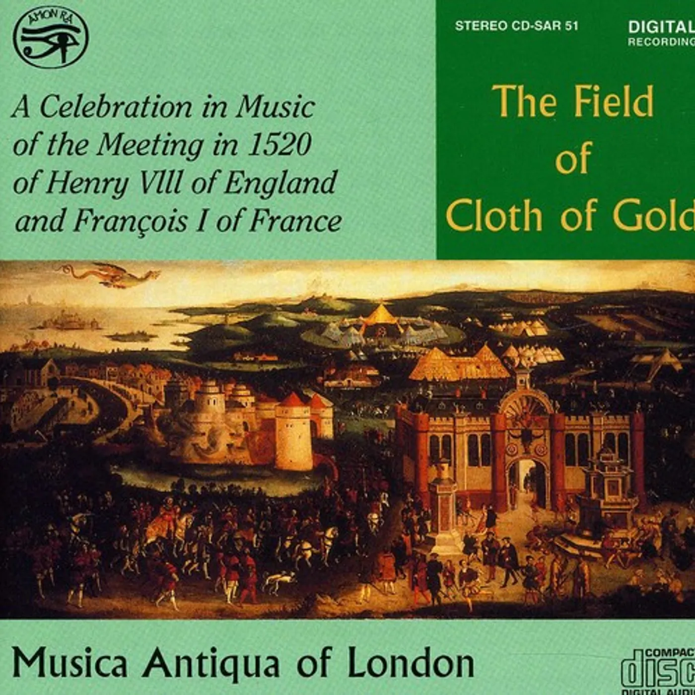 Musica Antiqua of London FIELD OF CLOTH OF GOLD CD