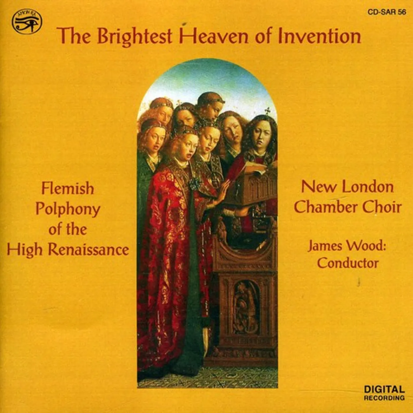 New London Chamber Choir BRIGHTEST HEAVEN OF INVENTION CD