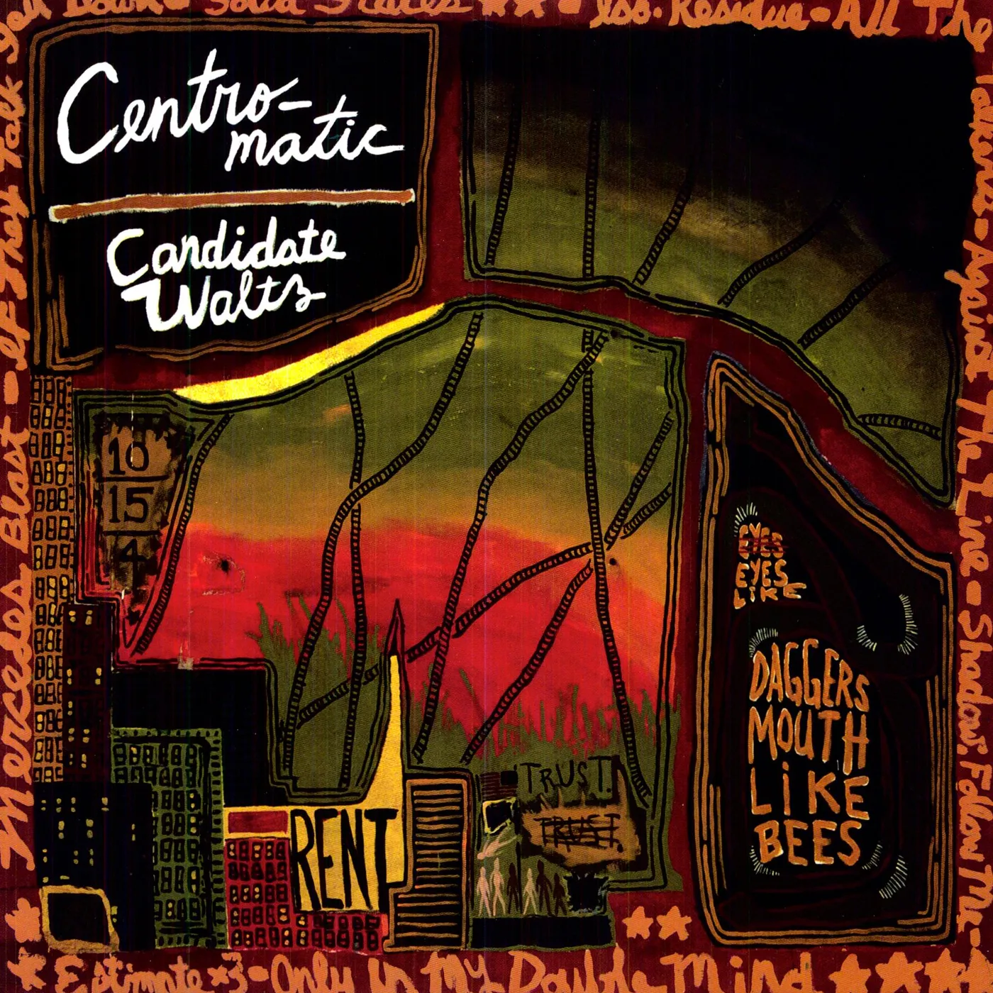Centro-matic Candidate Waltz Vinyl Record