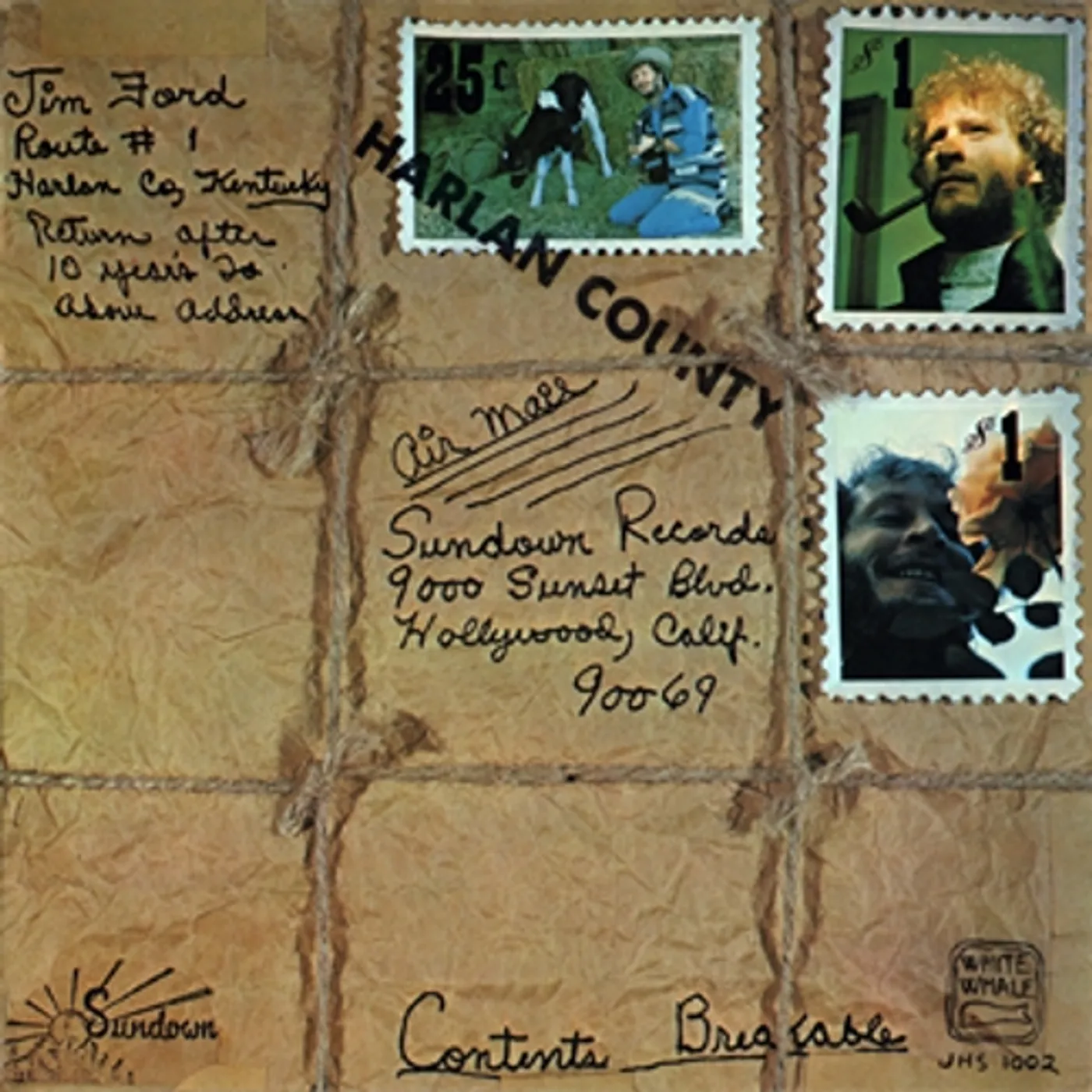 Jim Ford Harlan County Vinyl Record