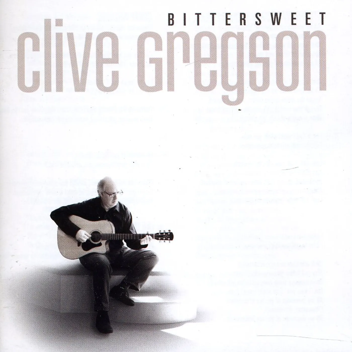 Clive Gregson BITTERSWEET CD