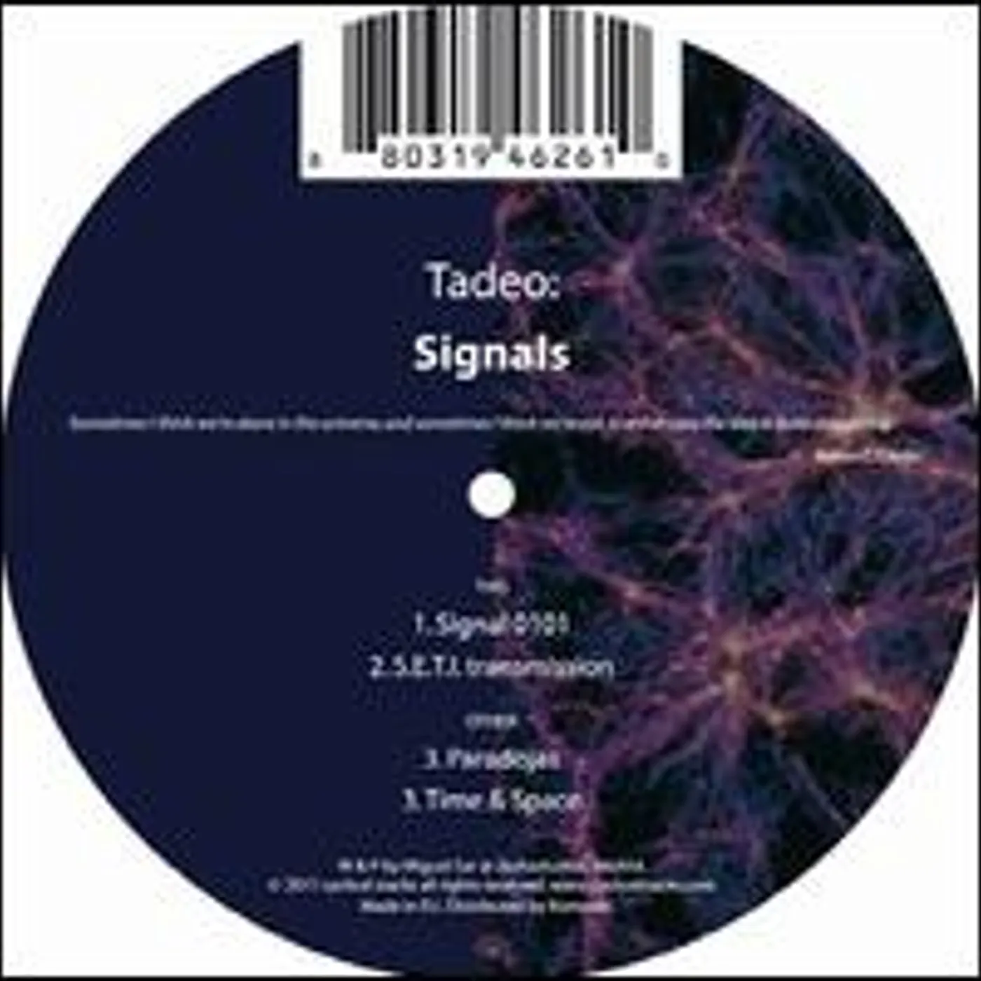 Tadeo SIGNALS Vinyl Record