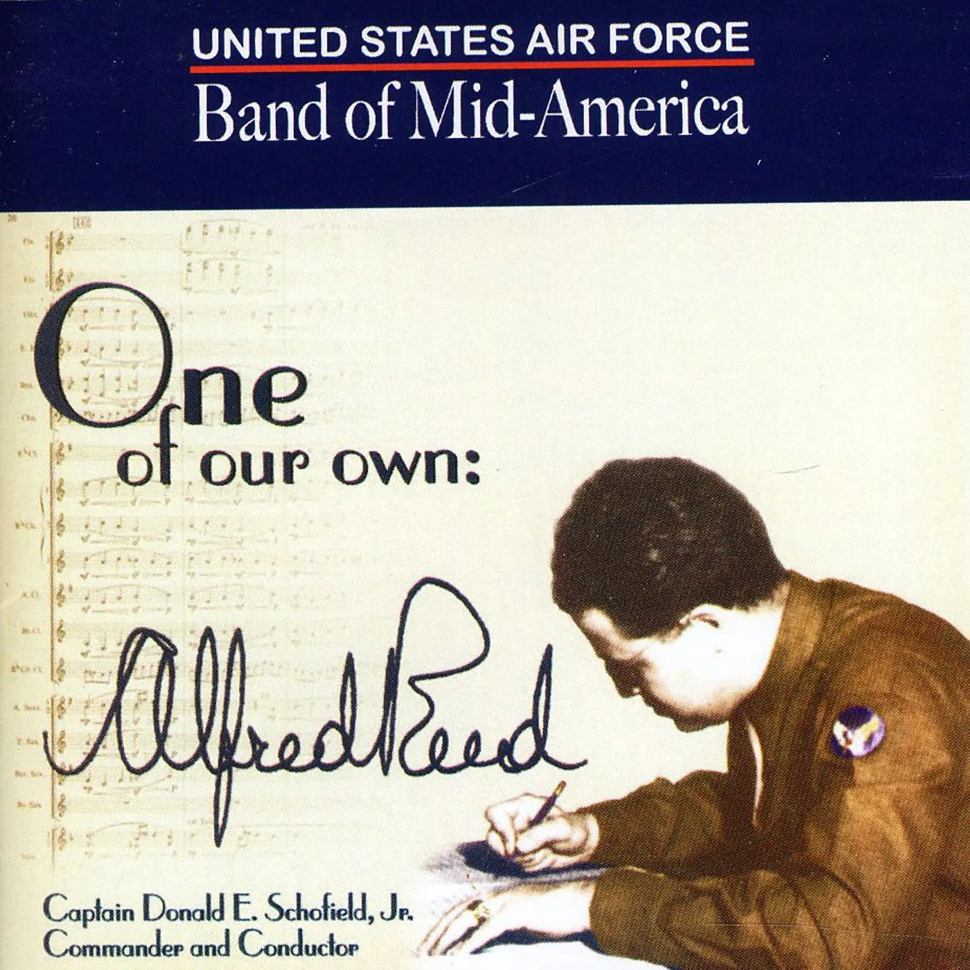 US Air Force Band of Mid-America ONE OF OUR OWN CD
