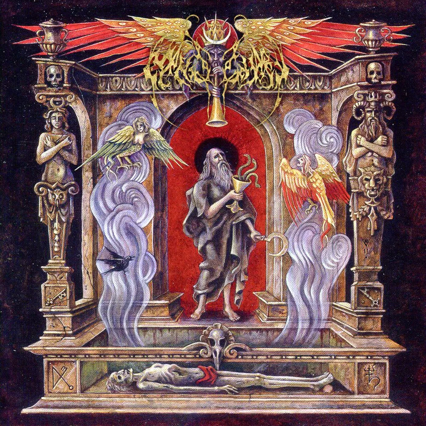 Nightbringer HIEROPHANY OF THE OPEN GRAVE CD
