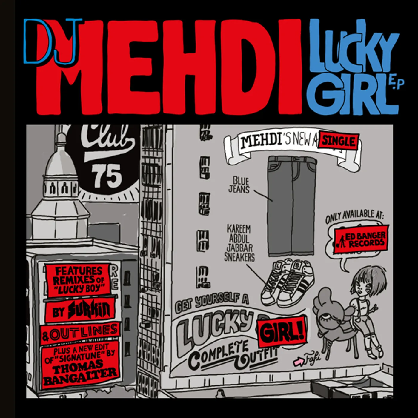 DJ Mehdi Lucky Girl Vinyl Record