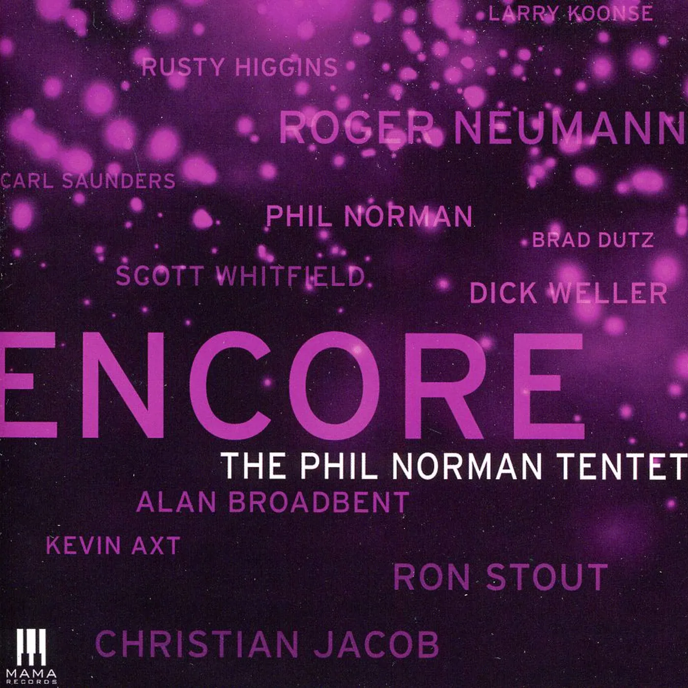 Phil Norman ENCORE CD