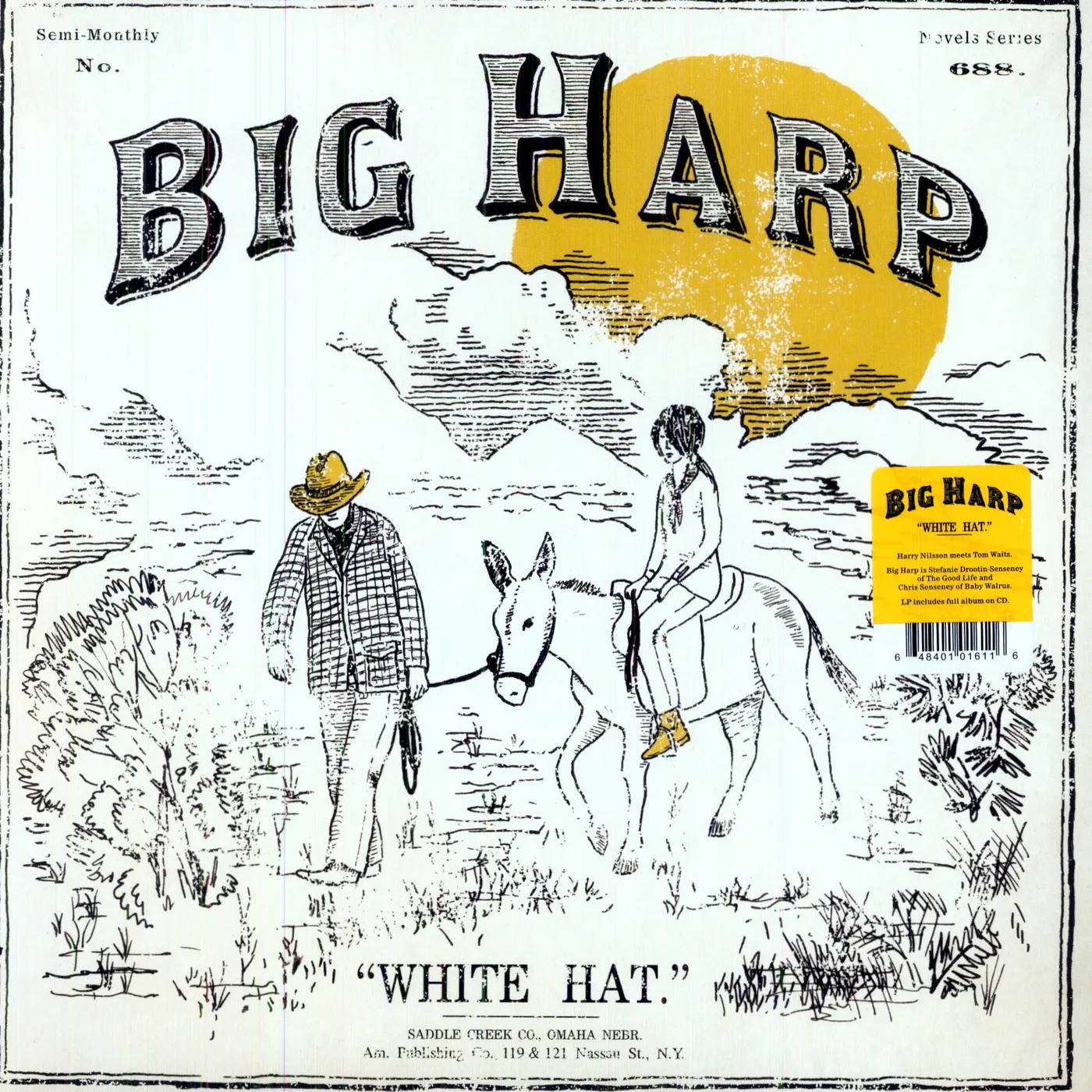 Big Harp White Hat Vinyl Record