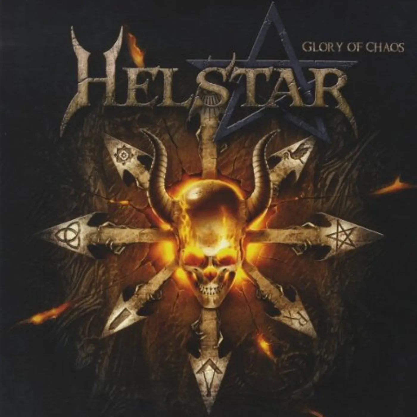 Helstar Glory Of Chaos Vinyl Record