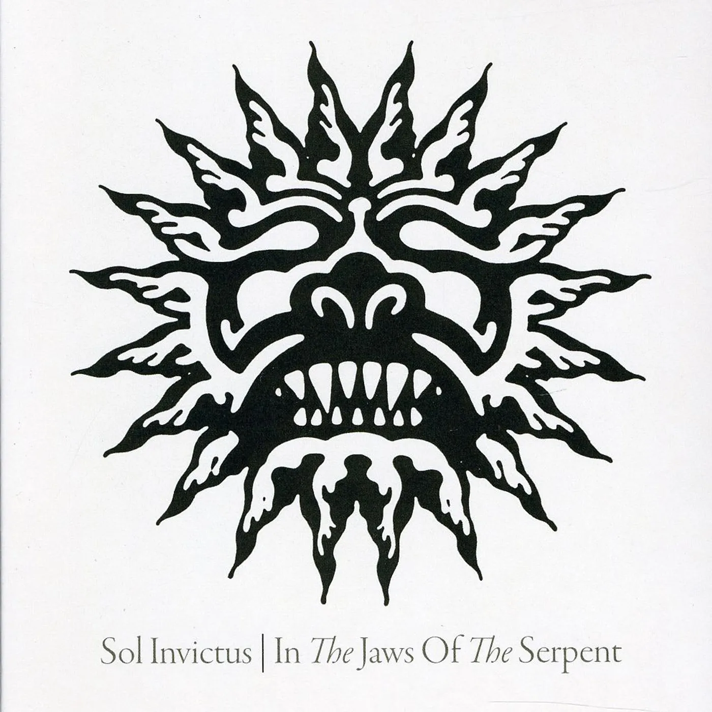 Sol Invictus IN THE JAWS OF THE SERPENT CD