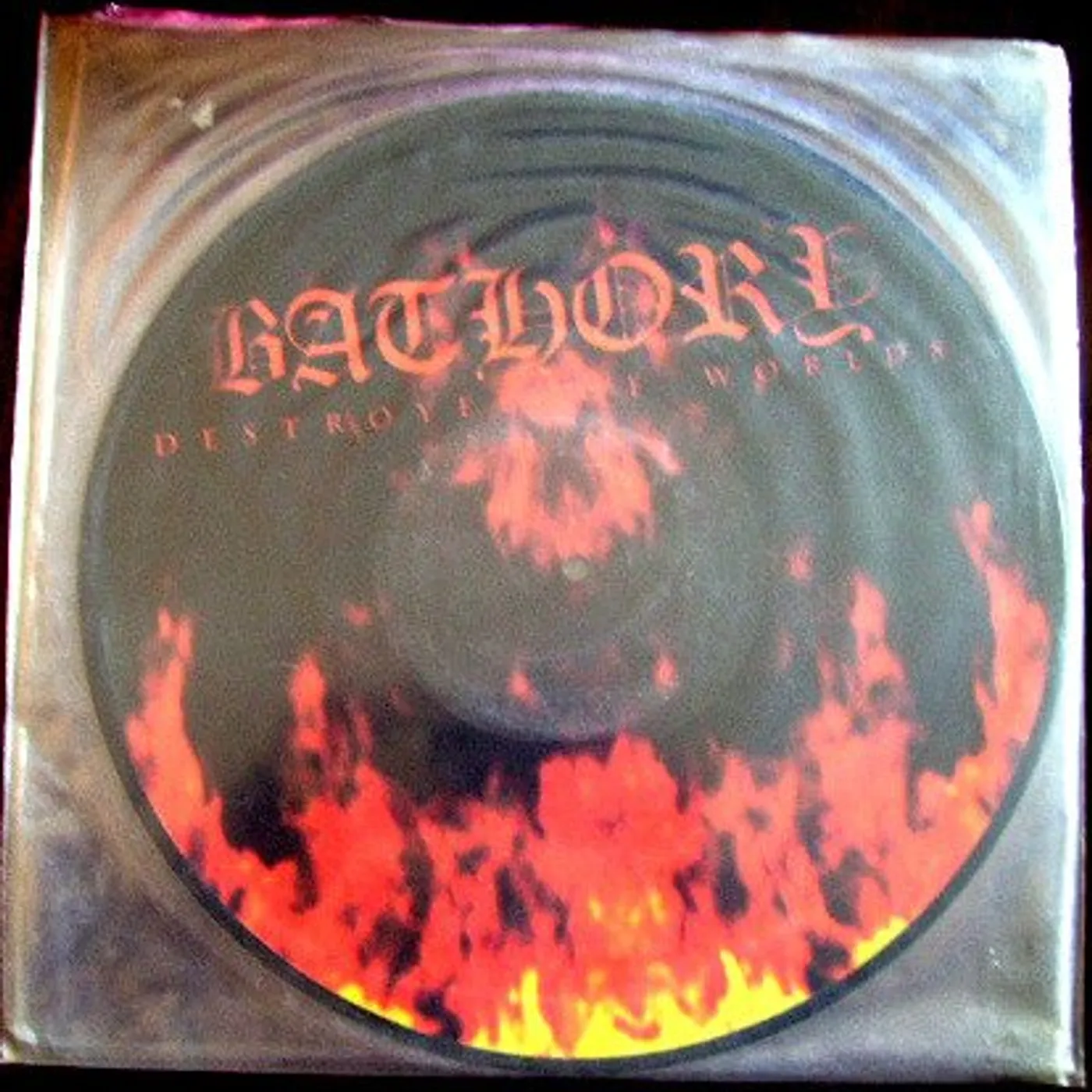 Bathory Destroyer Of Worlds Vinyl Record