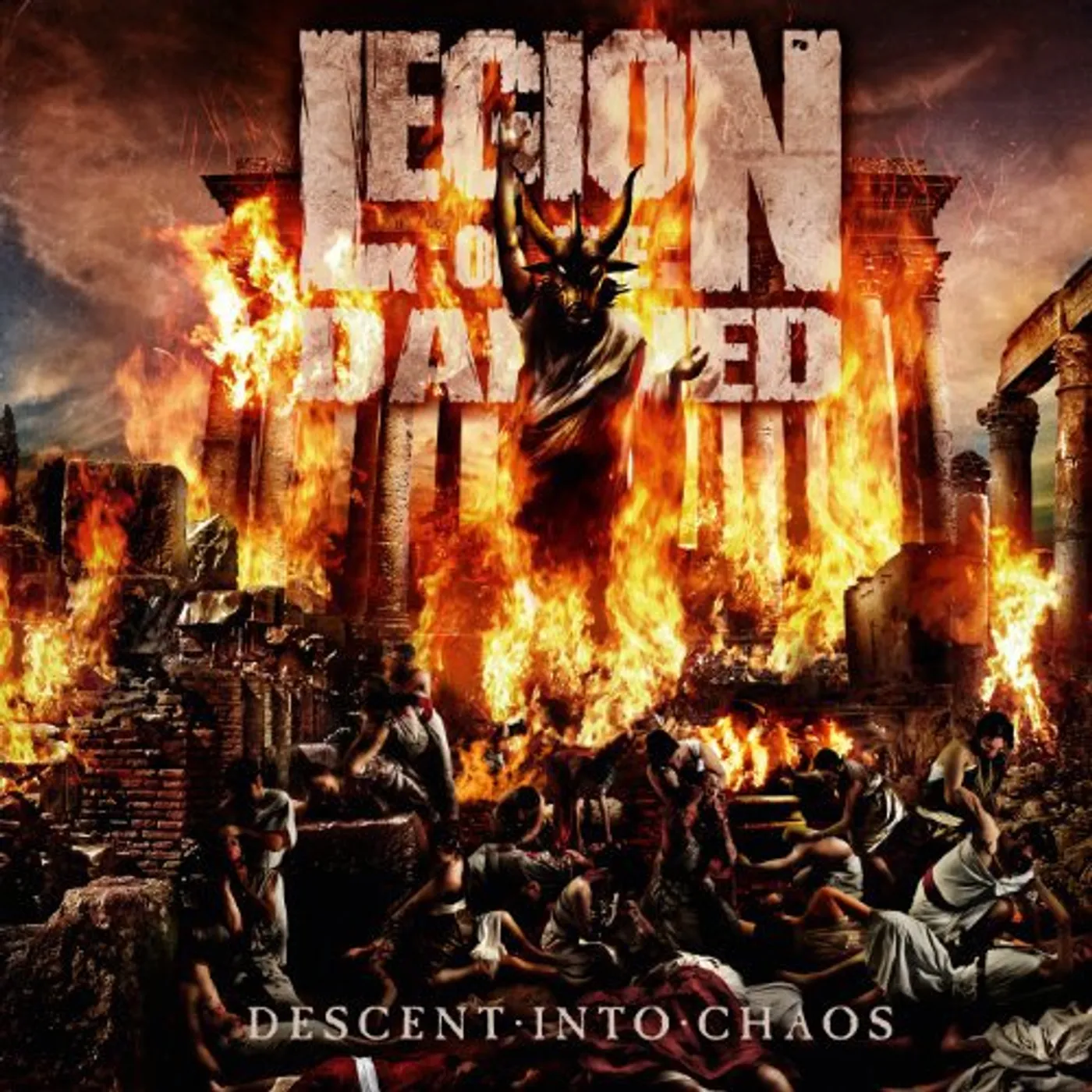 Legion Of The Damned Descent into Chaos Vinyl Record
