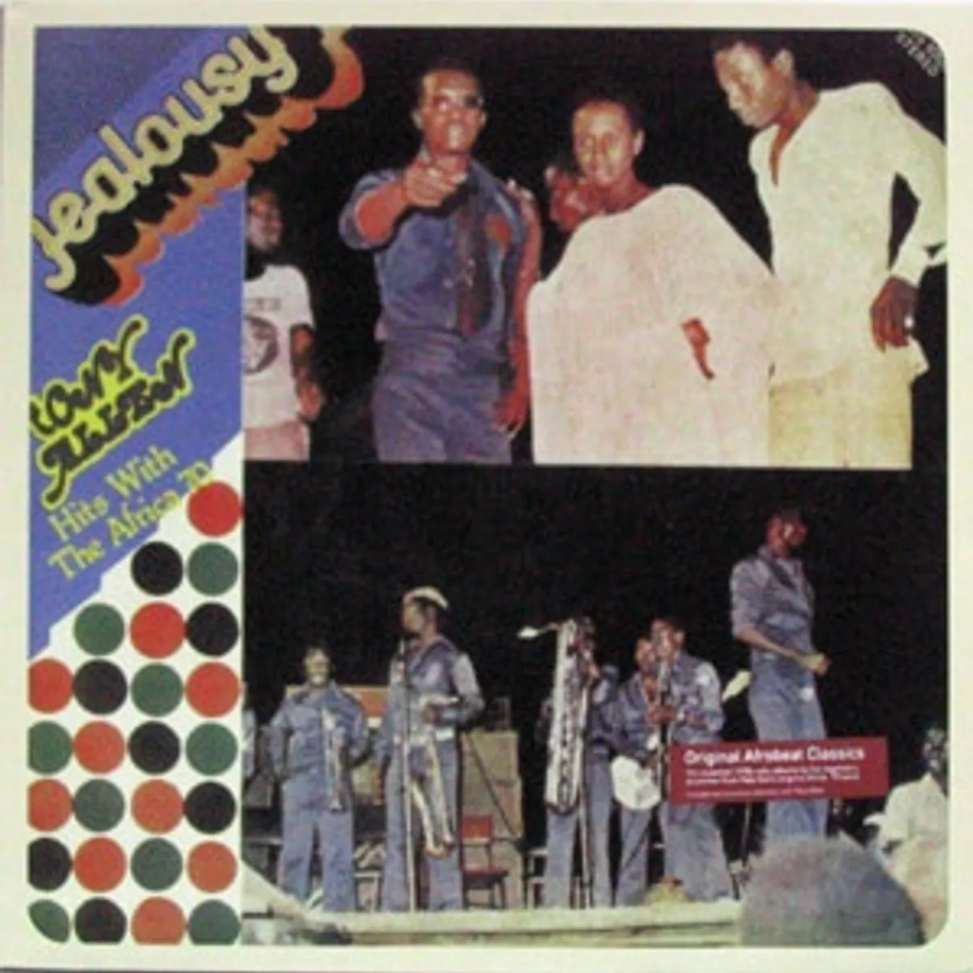 Tony Allen With Africa 70 Jealousy Vinyl Record