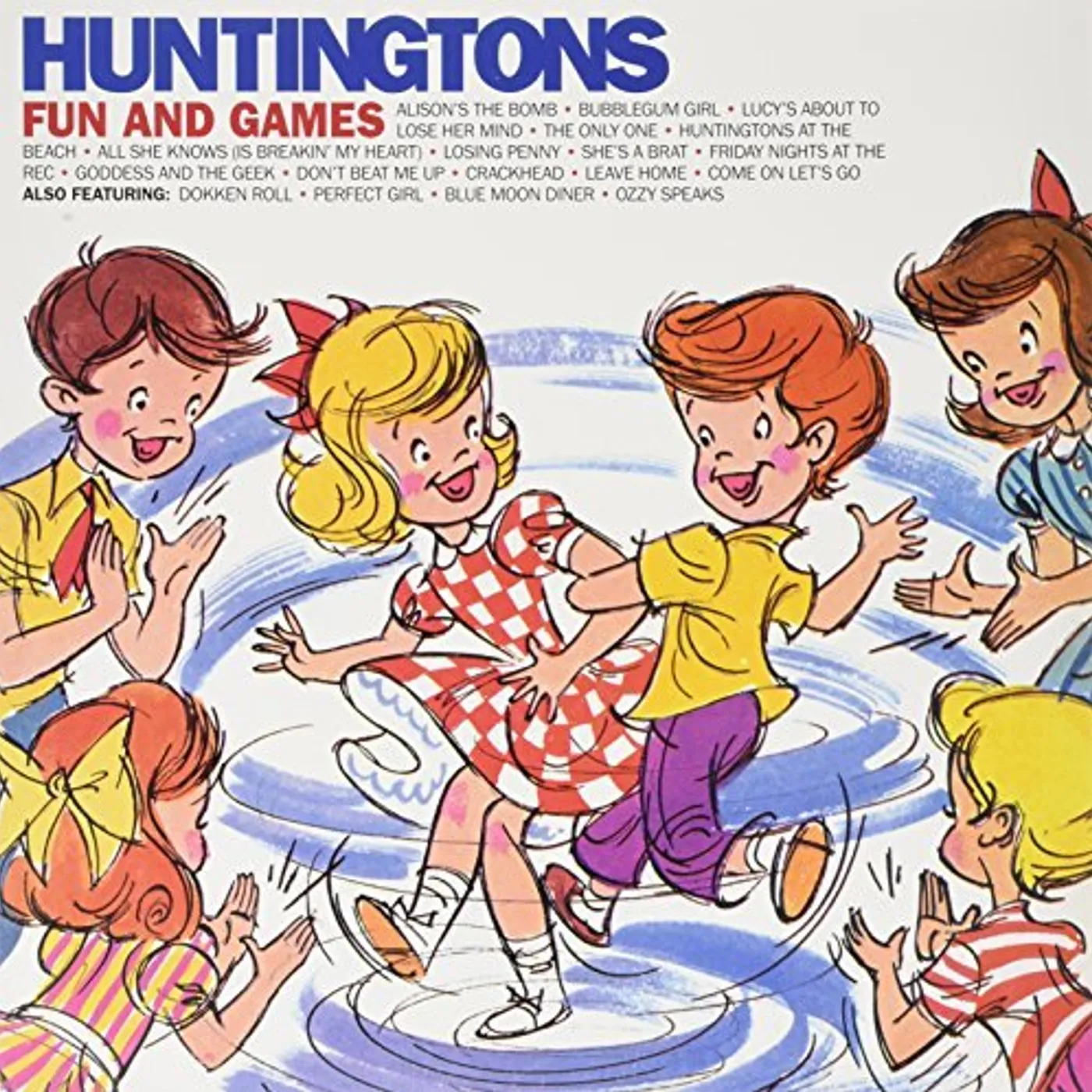 Huntingtons FUN & GAMES Vinyl Record - Limited Edition