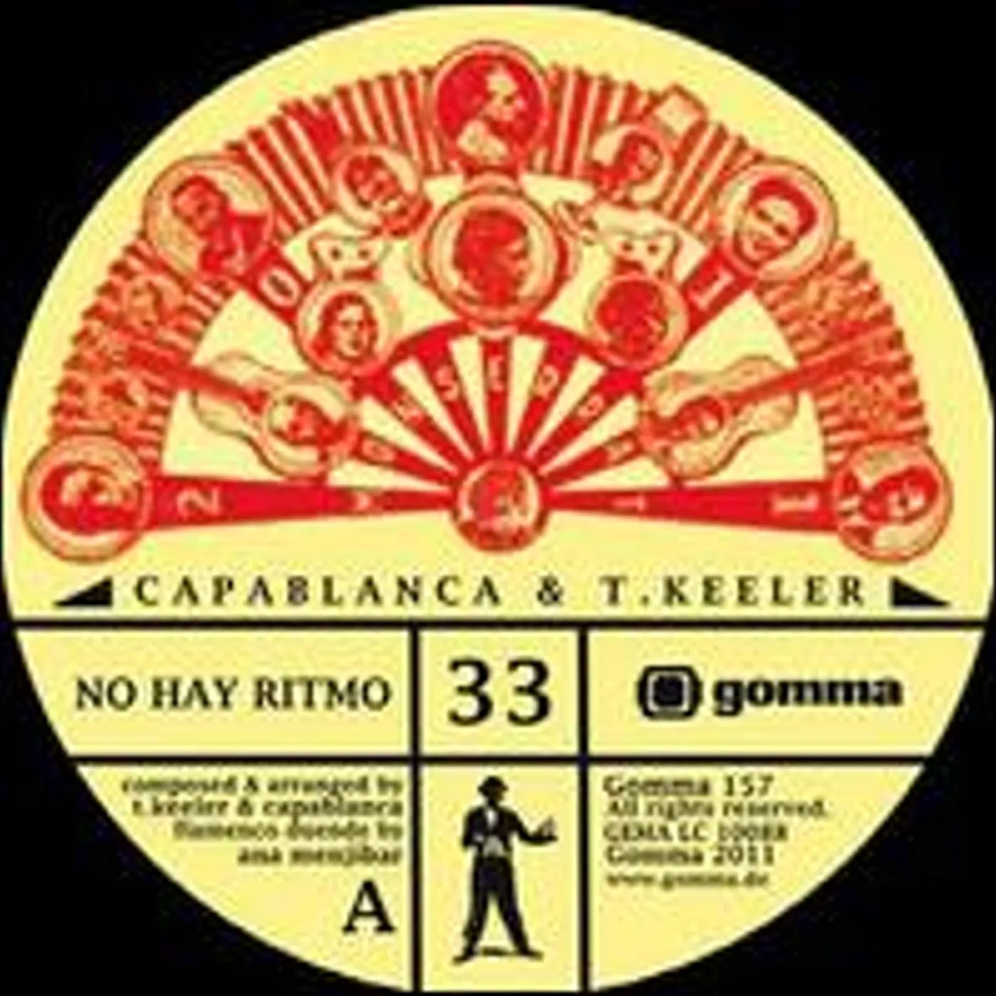 Capablanca & T. Keeler NO HAY RITMO Vinyl Record