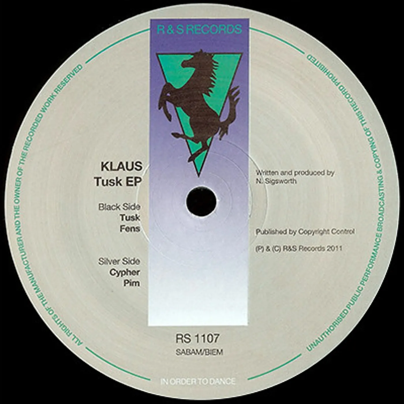 KLAUS TUSK Vinyl Record