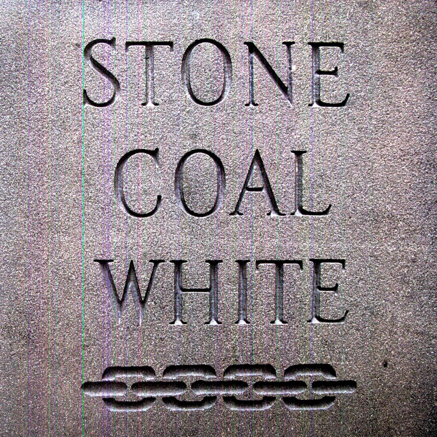 Stone Coal White Vinyl Record