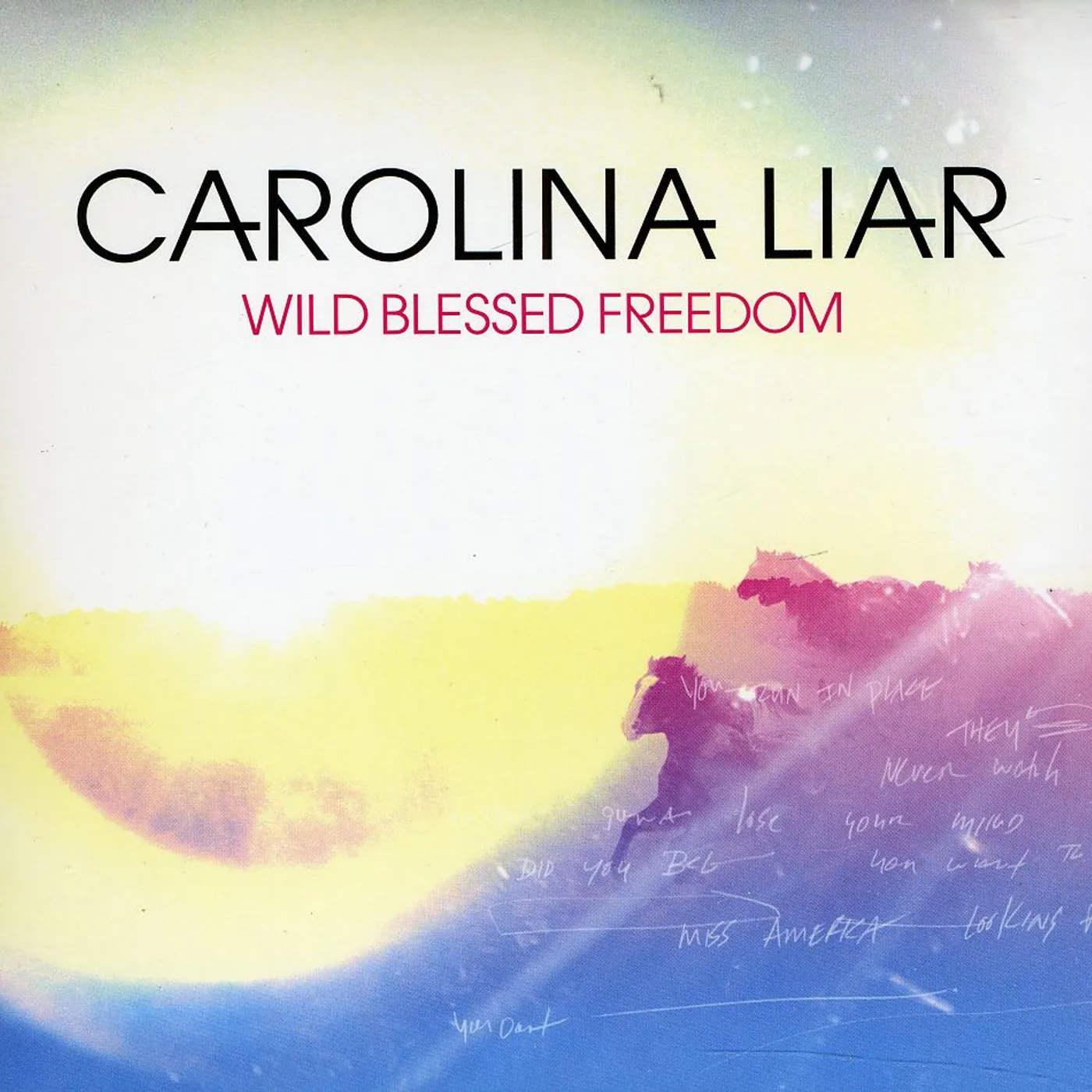 Carolina Liar WILD BLESSED FREEDOM CD