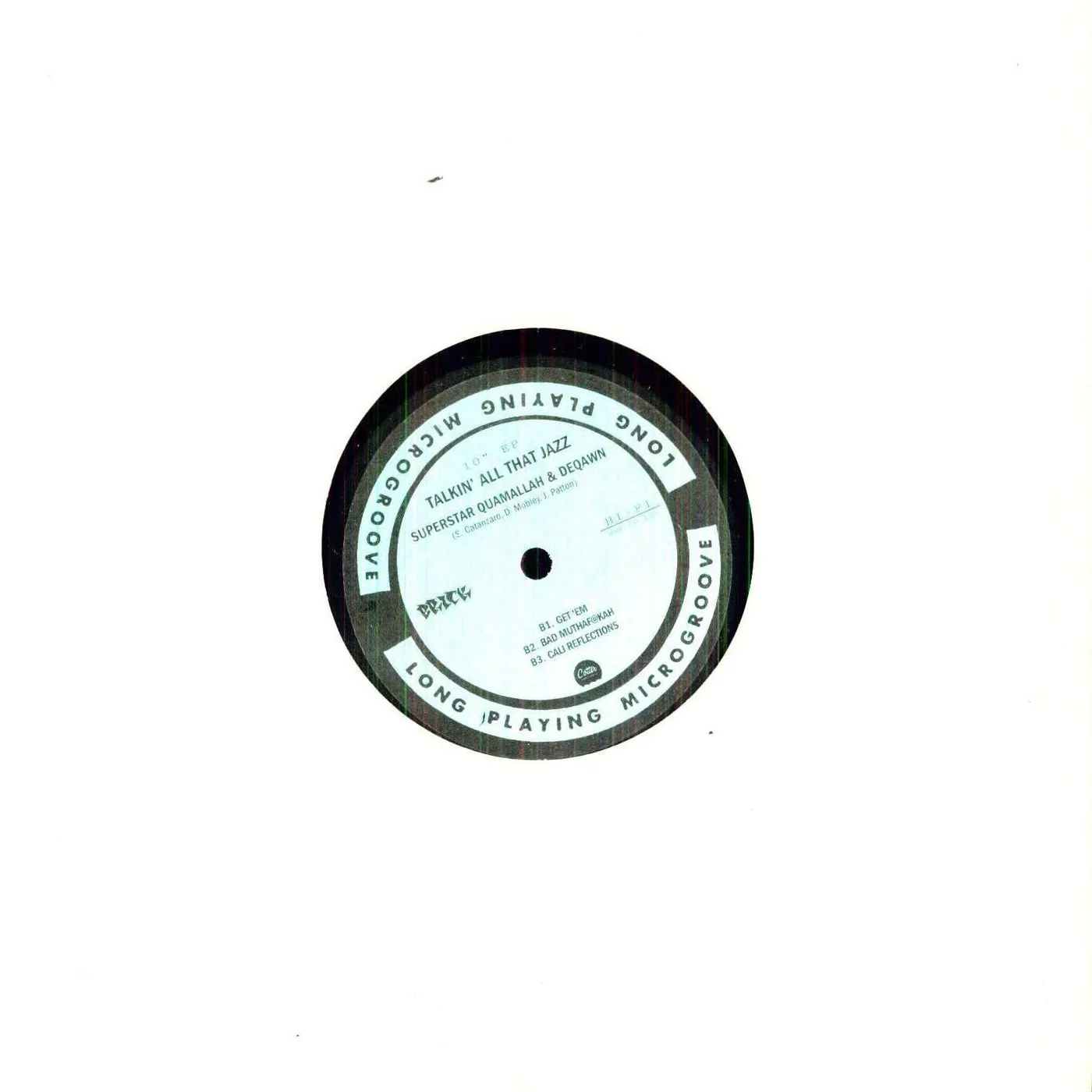 Superstar Quamallah TALKIN ALL THAT JAZZ Vinyl Record
