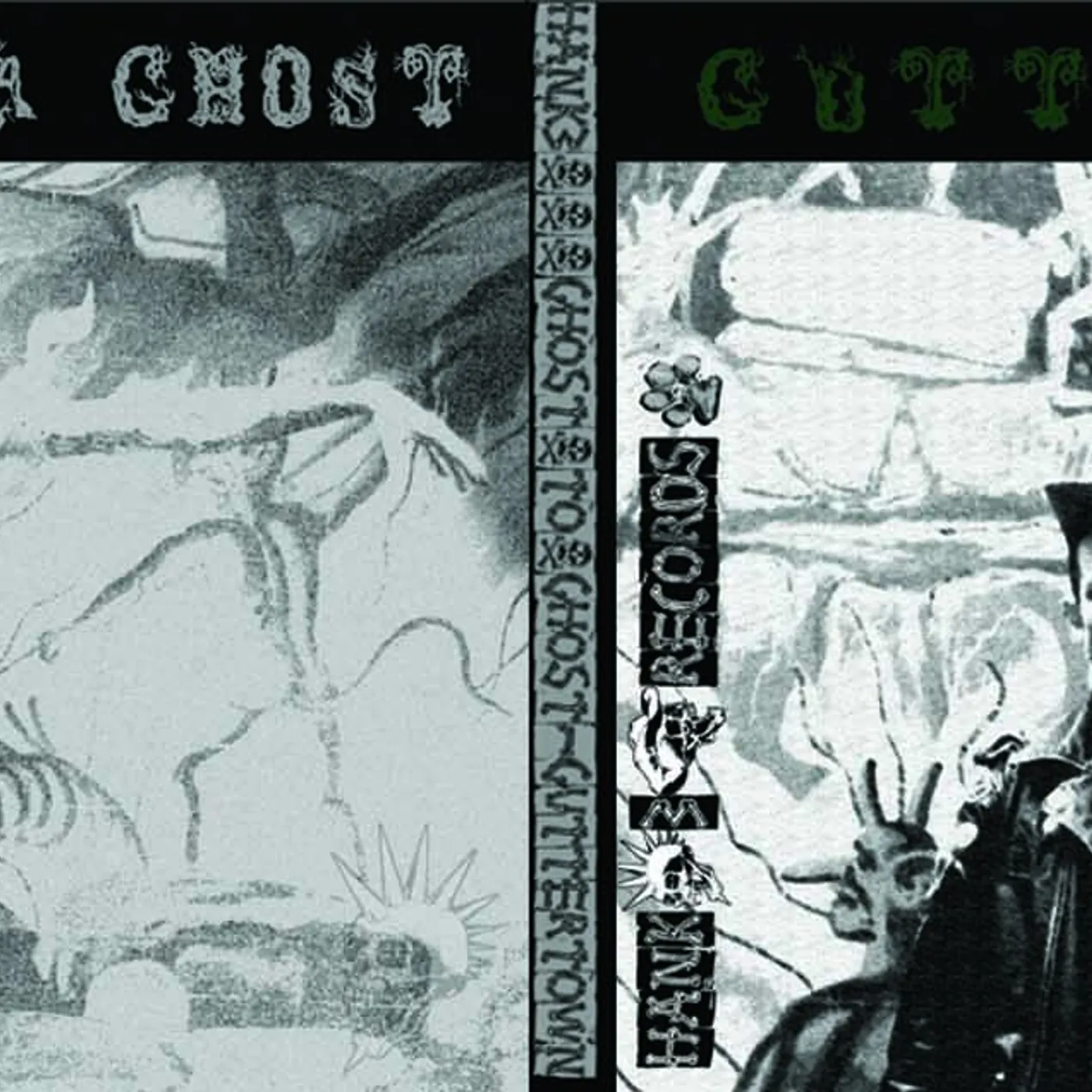 Hank 3 GHOST TO A GHOST / GUTTER TOWN CD