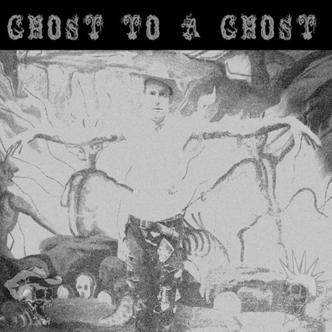 Hank 3 GHOST TO A GHOST / GUTTER TOWN Vinyl Record
