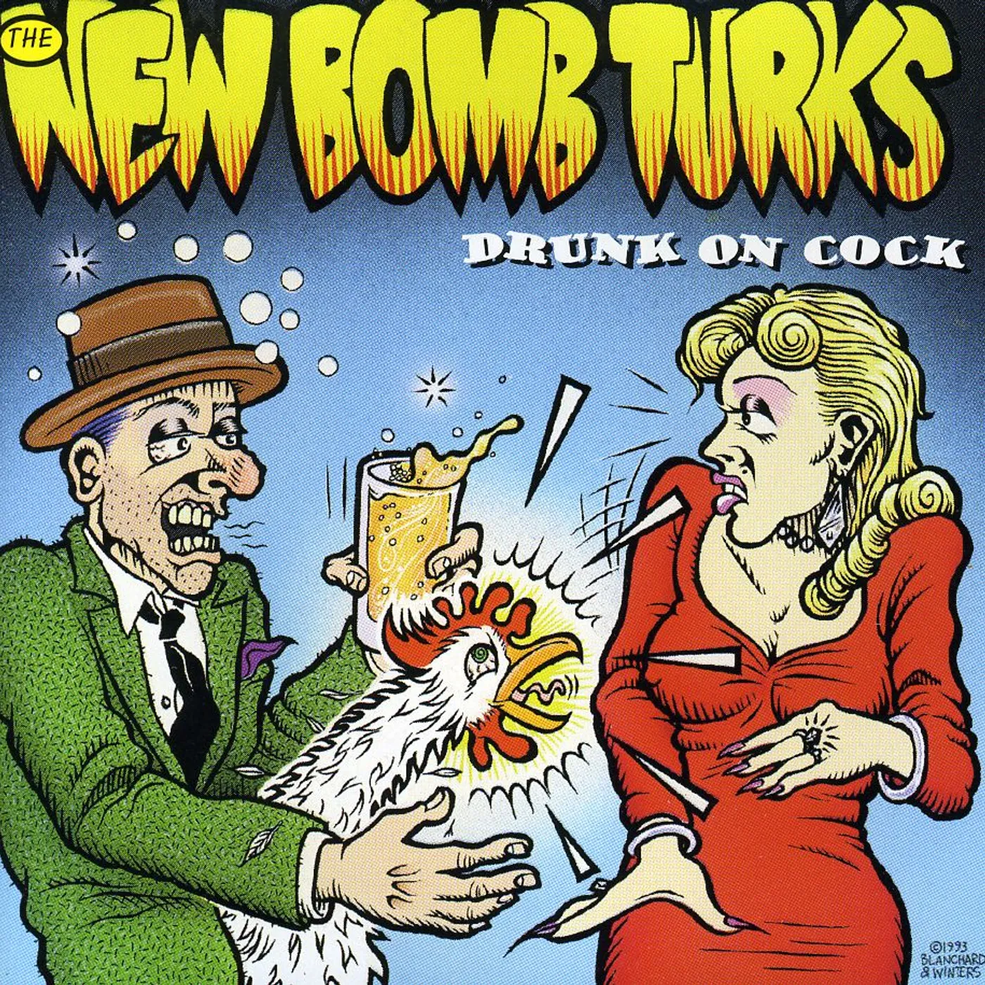 New Bomb Turks DRUNK ON COCK CD
